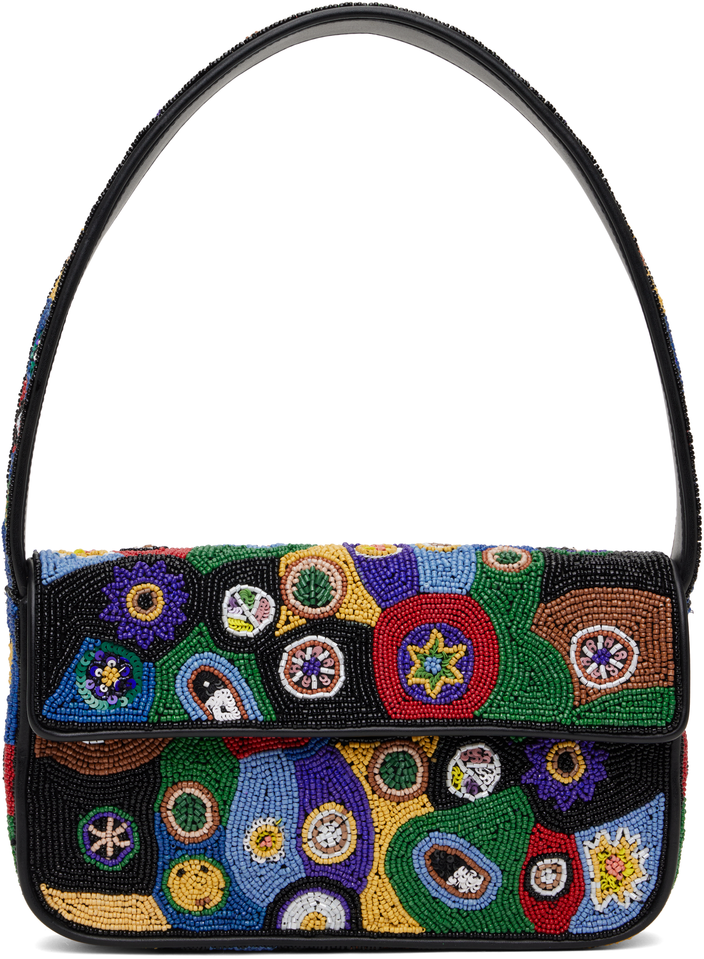 Multicolor Tommy Beaded Bag