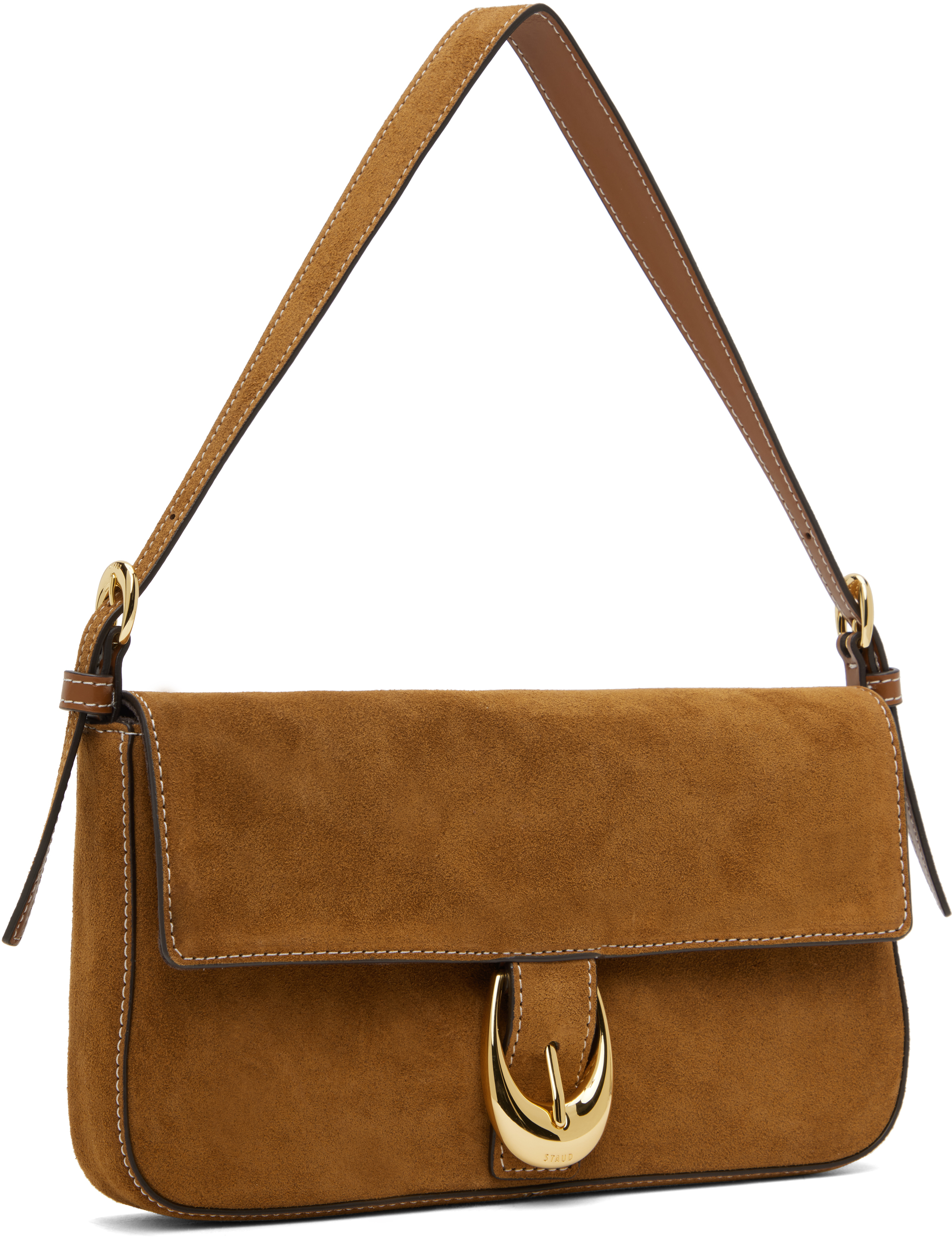 Staud Tan Harlow Bag In Tan Tan