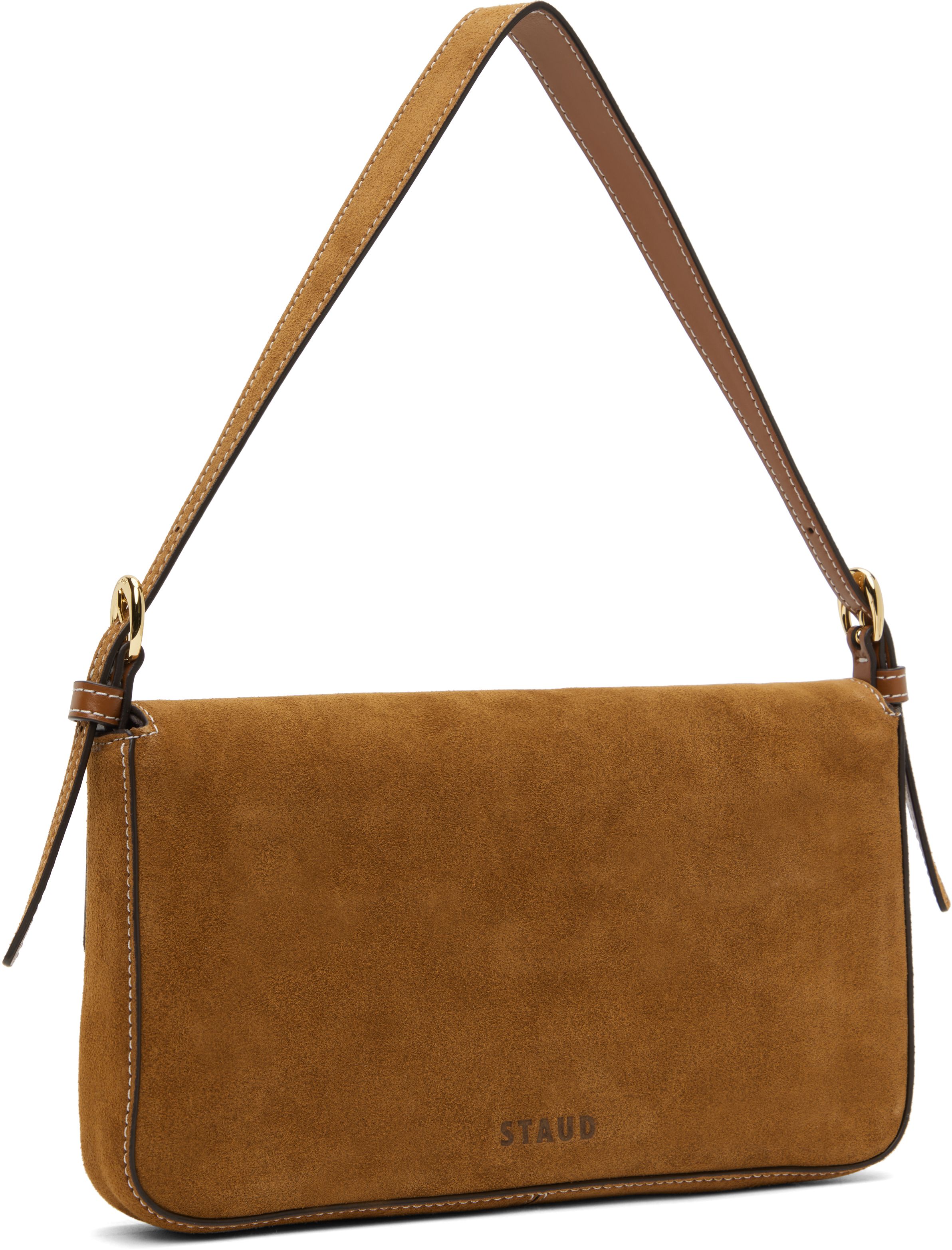 Staud Tan Harlow Bag In Tan Tan