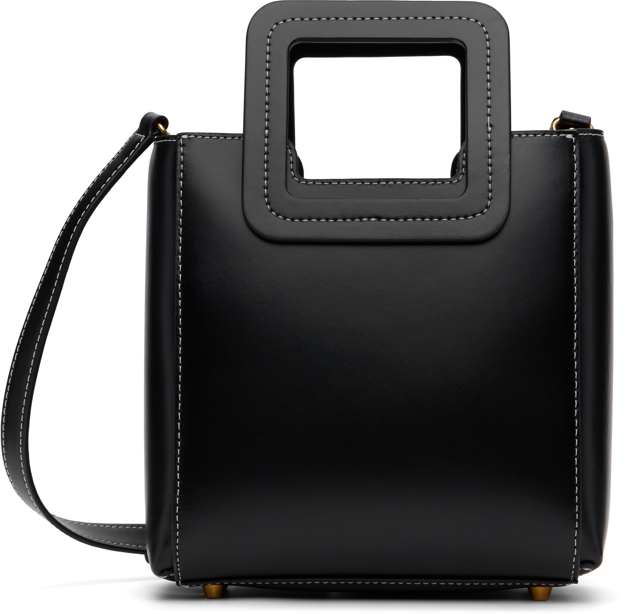 Black Mini Shirley Leather Bag