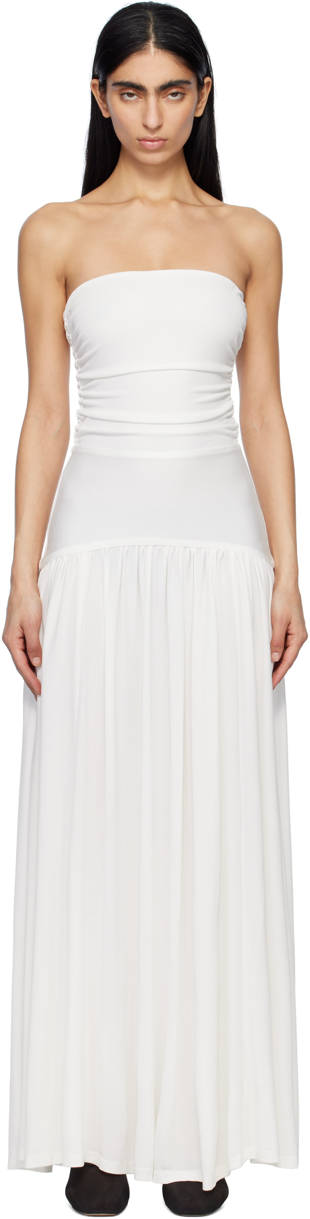 White Mariana Maxi Dress