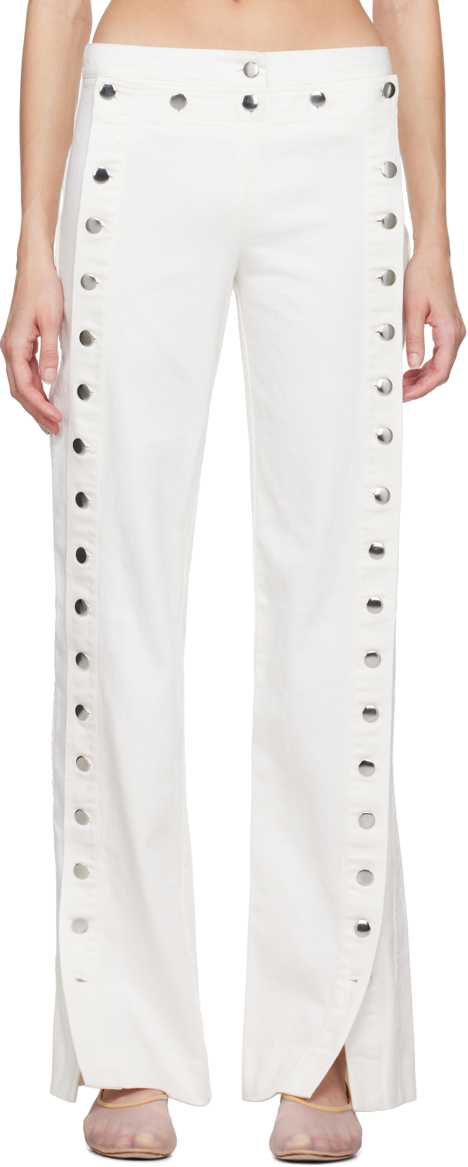 White Carter Jeans