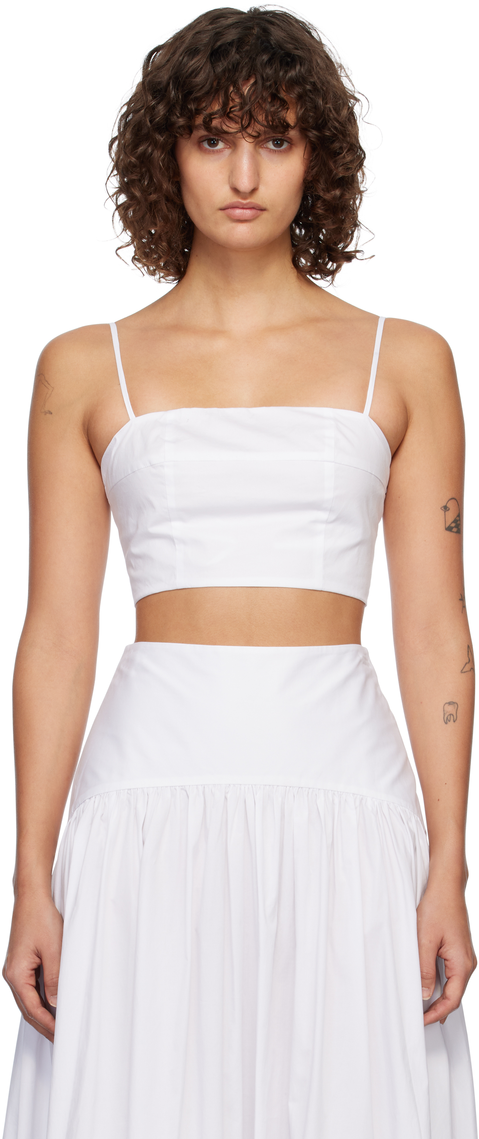 White Federico Camisole