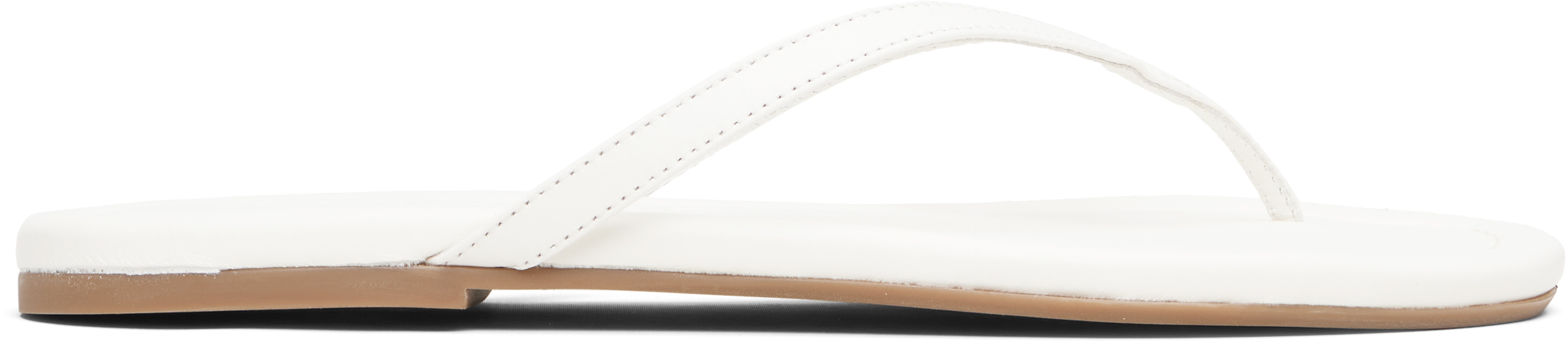 White Freja Thong Sandals