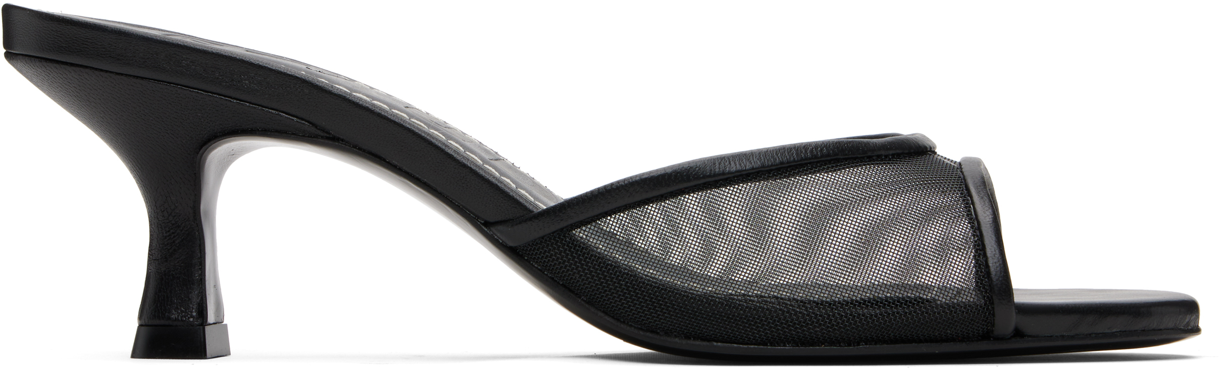 Staud Black Brigitte Mules