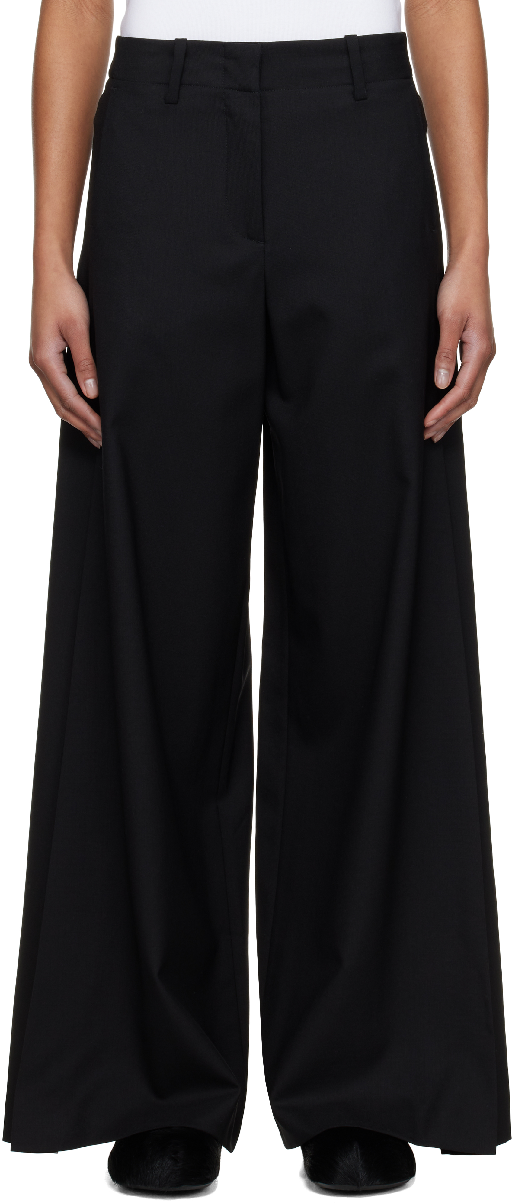 パンツ KENZO Woman Pants Black FE62PA7294IF 99J KENZO: Pants woman - Black | Kenzo pants FE62PA7294IF online
