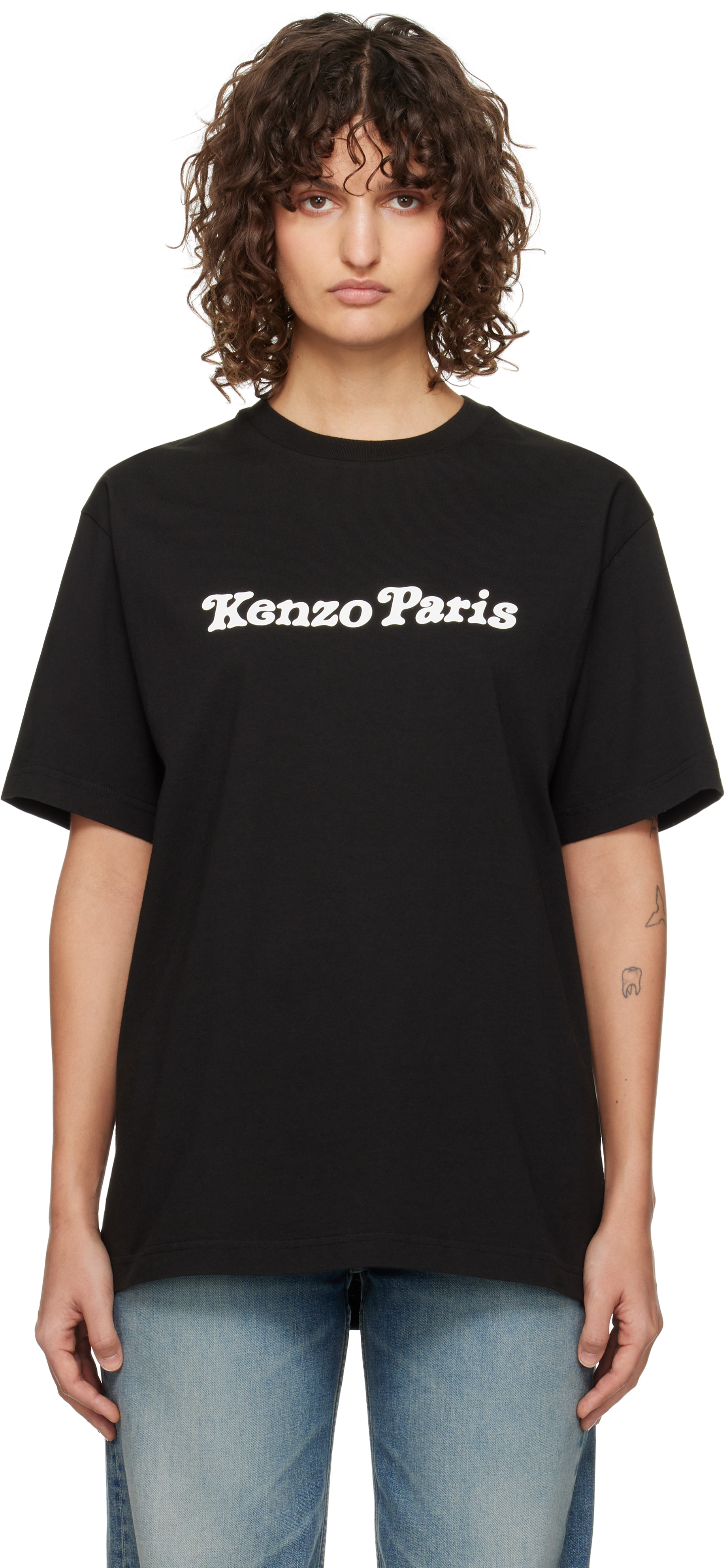 Kenzo paris shirt zwart best sale