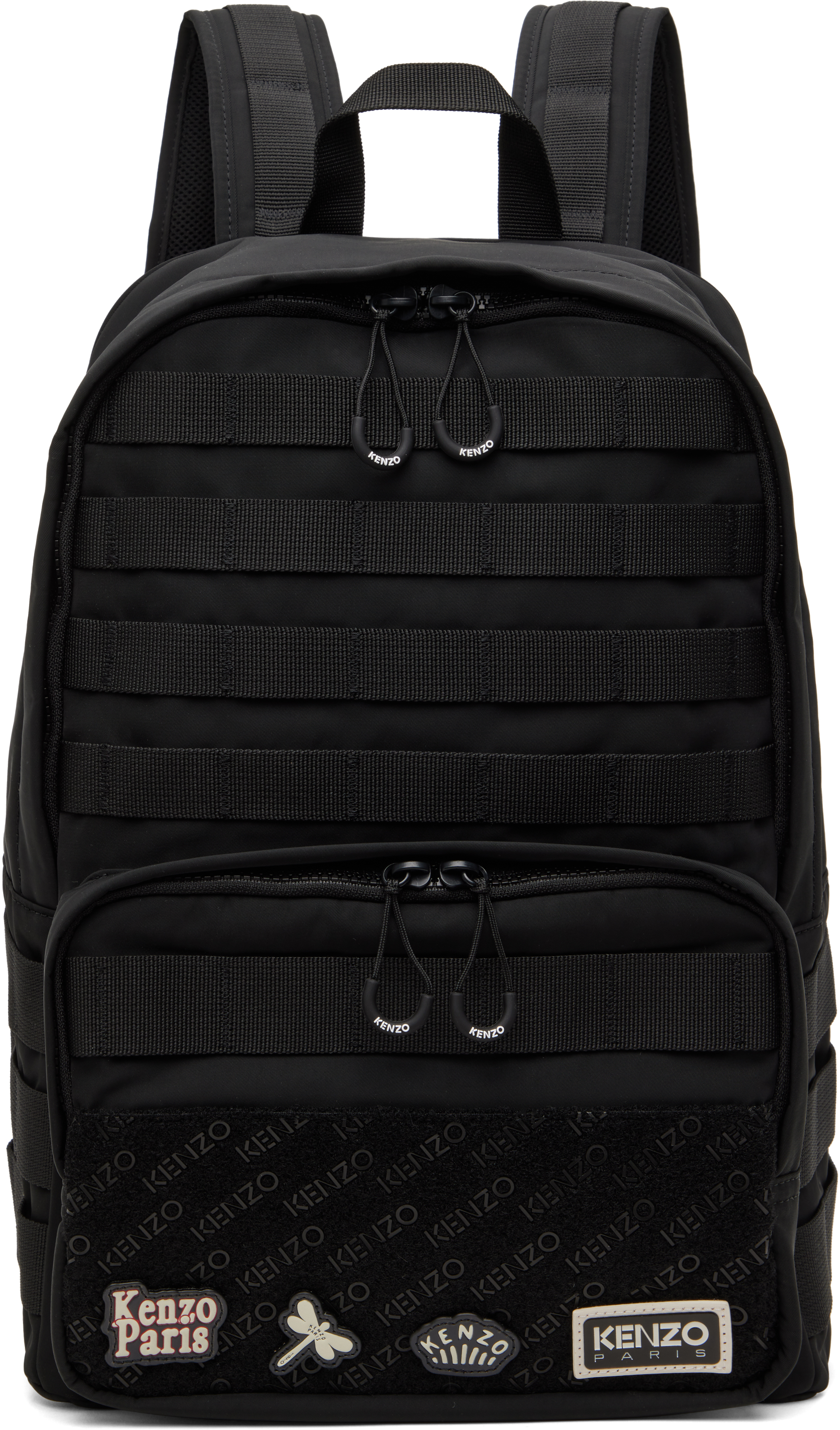 Black Kenzo Paris KENZO Jungle Backpack