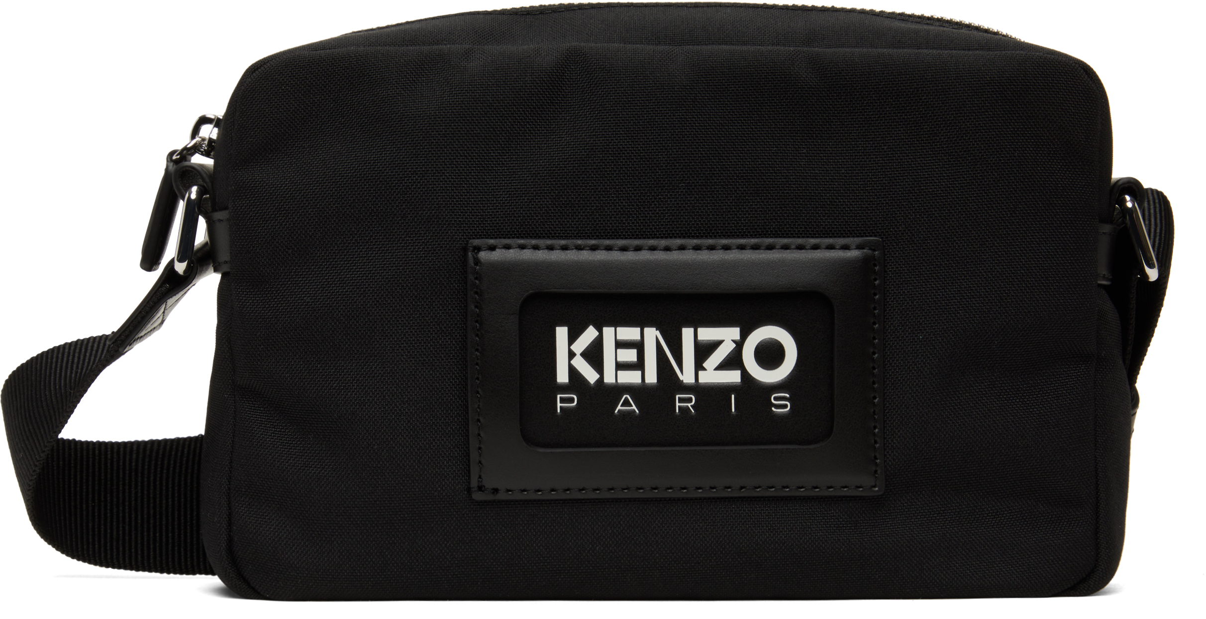 Tan Kenzo Paris 'Kenzography' Strap Bag