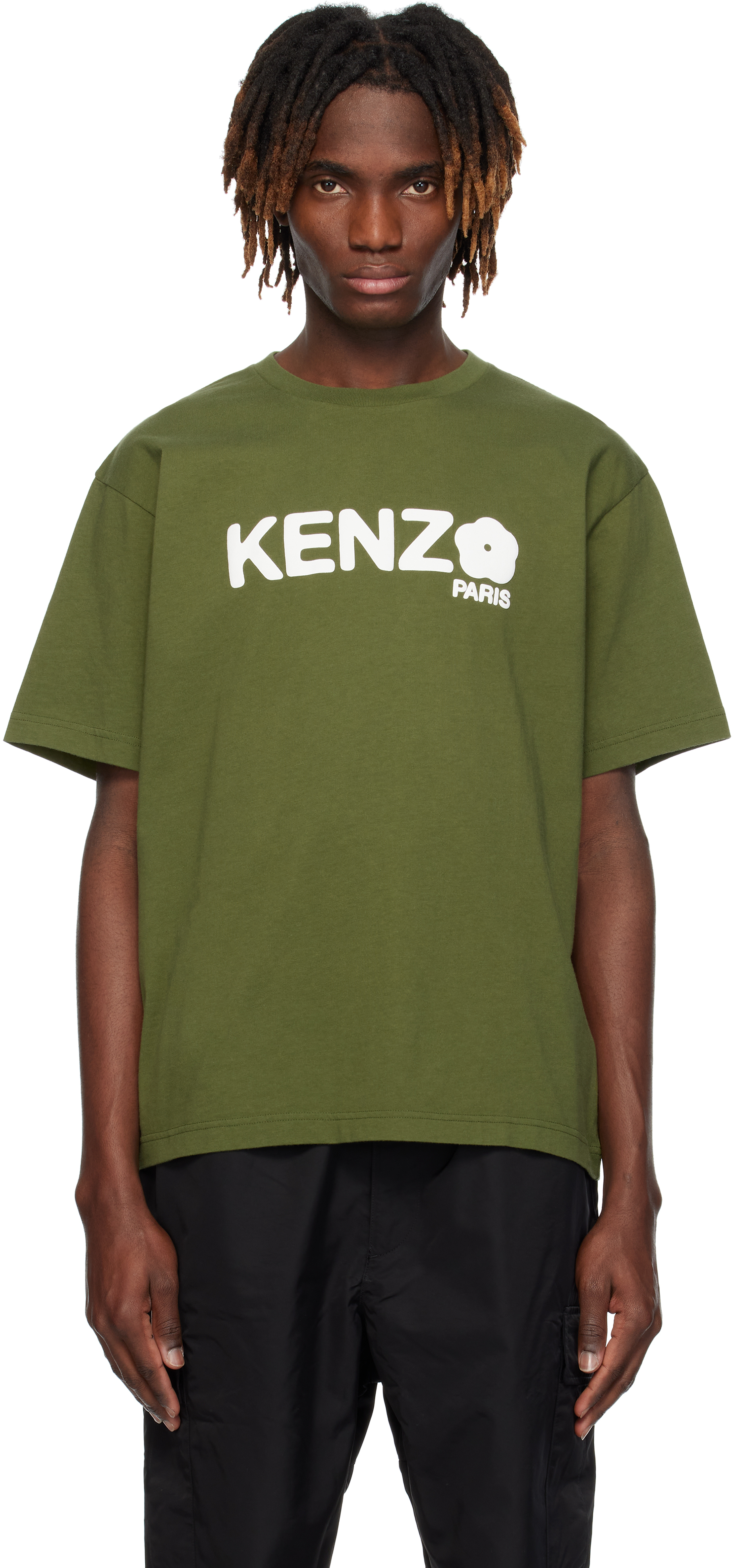 Kenzo green t shirt discount