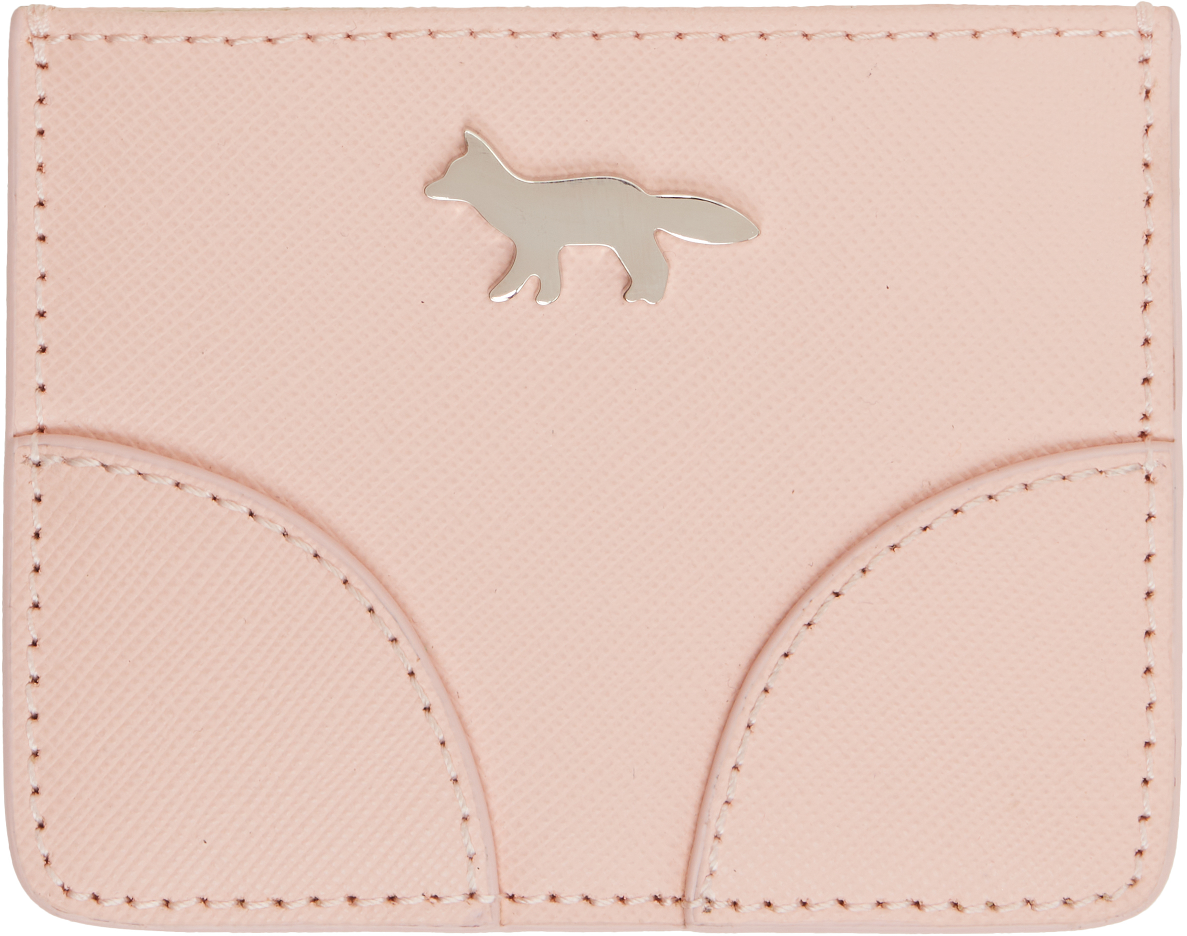 Maison Kitsuné Pink Boogie Card Holder