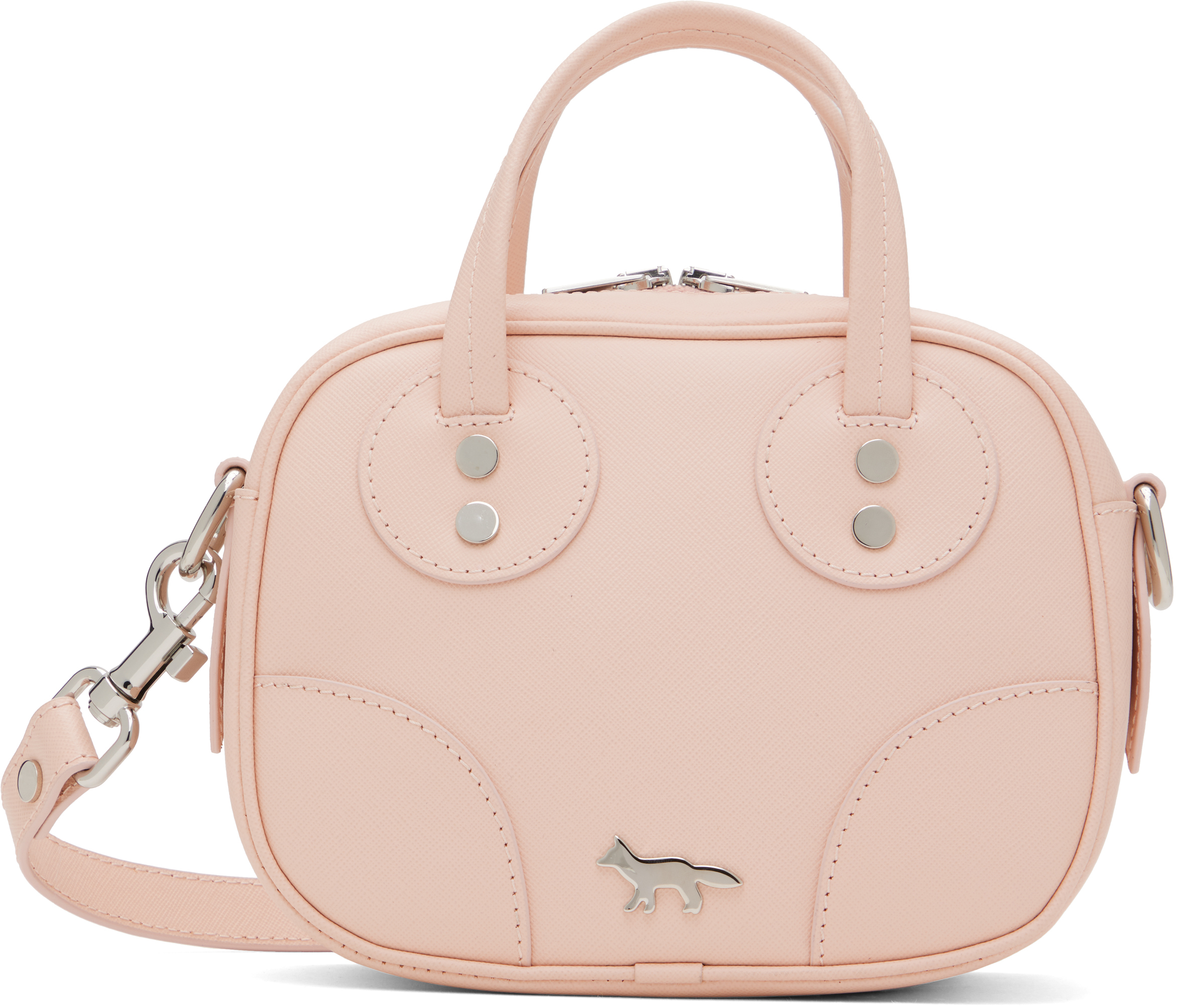 Maison Kitsuné Pink Boogie Bag