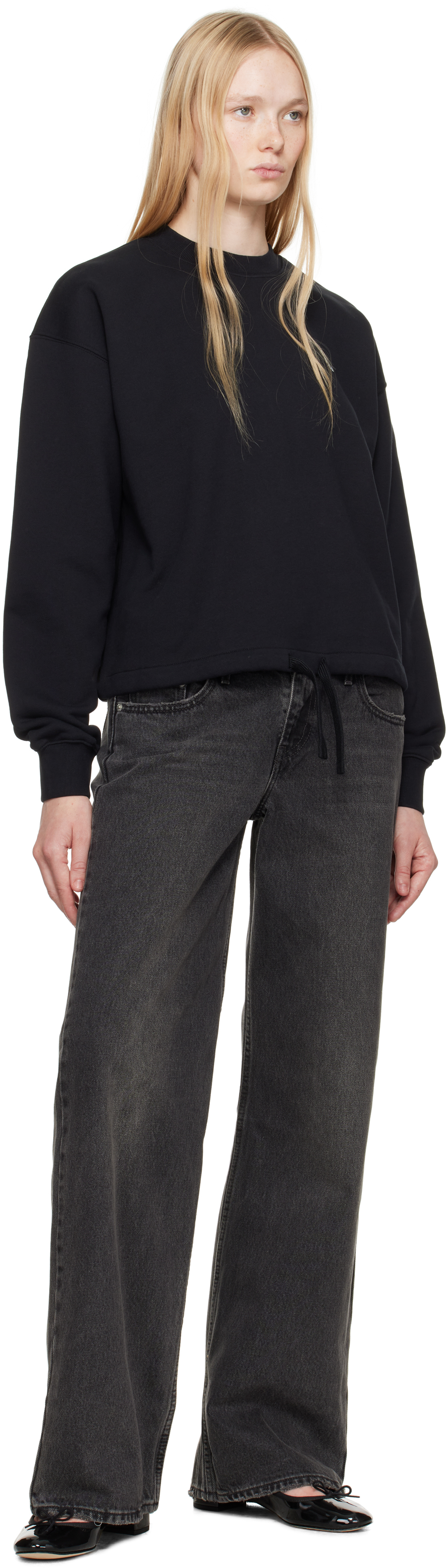 Maison Kitsuné Baby Fox Patch Drawstring Comfort Sweatshirt