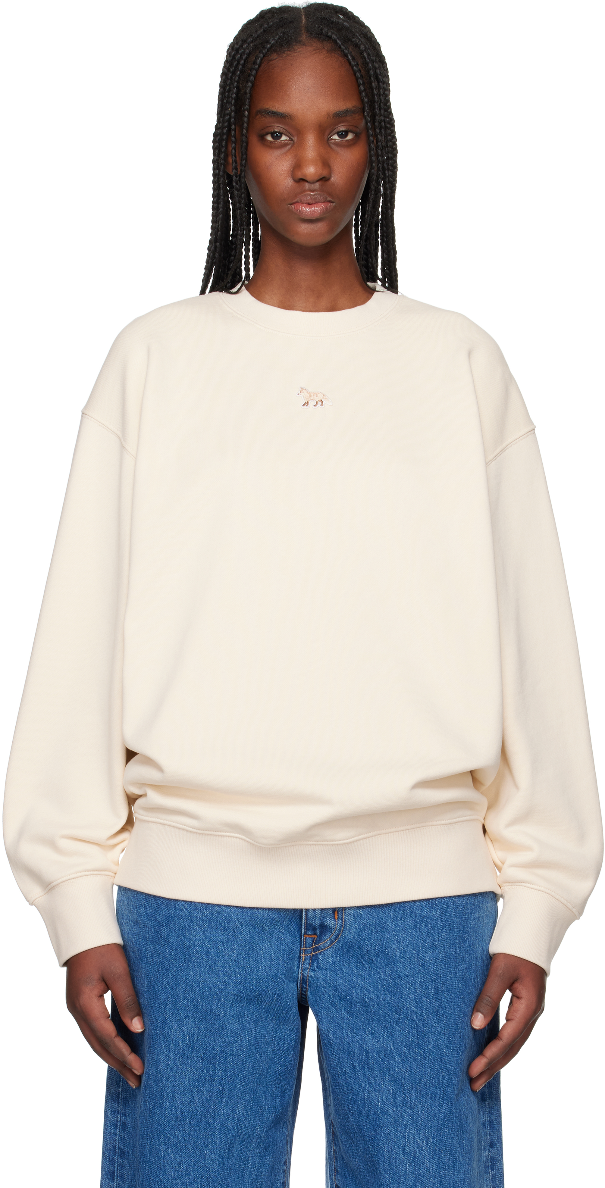 maison-kitsune-beige-baby-fox- maison-kitsune-beige-baby-fox-