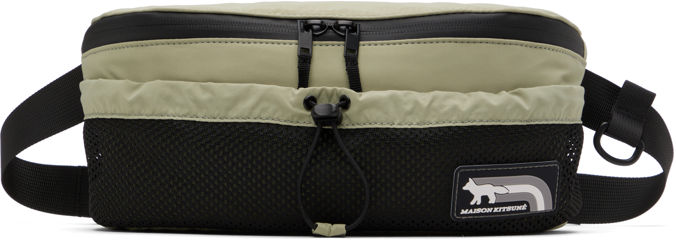 Maison Kitsuné Green Flash Fox Belt Bag