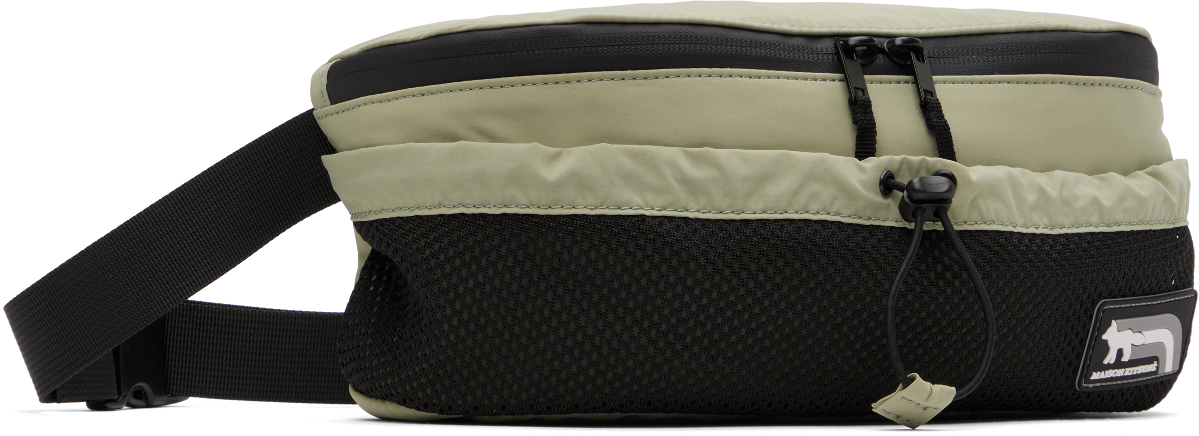 Maison Kitsuné Green Flash Fox Belt Bag