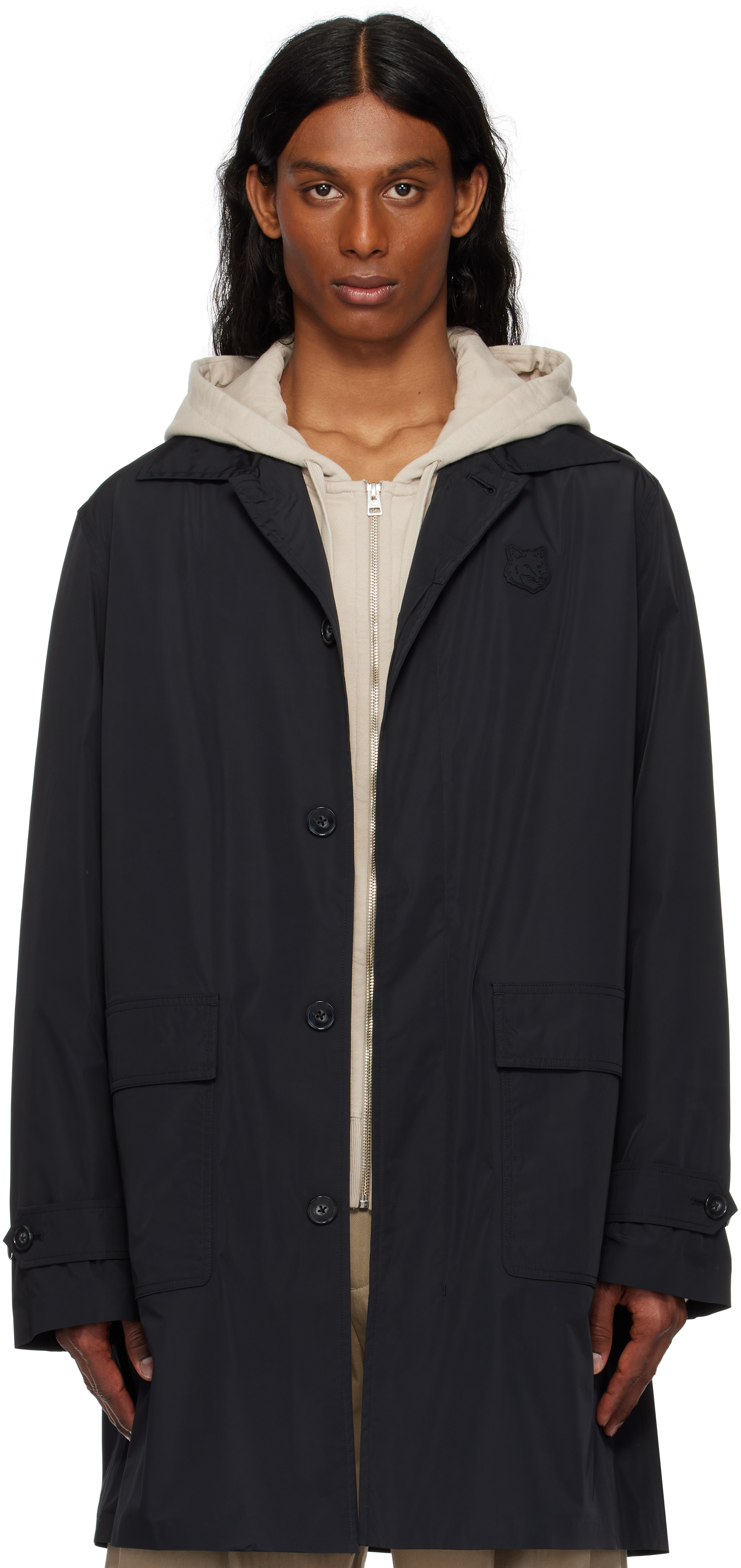 MAISON KITSUNE' コート Maison Kitsuné メンズ ジャケット & コート | SSENSE 日本