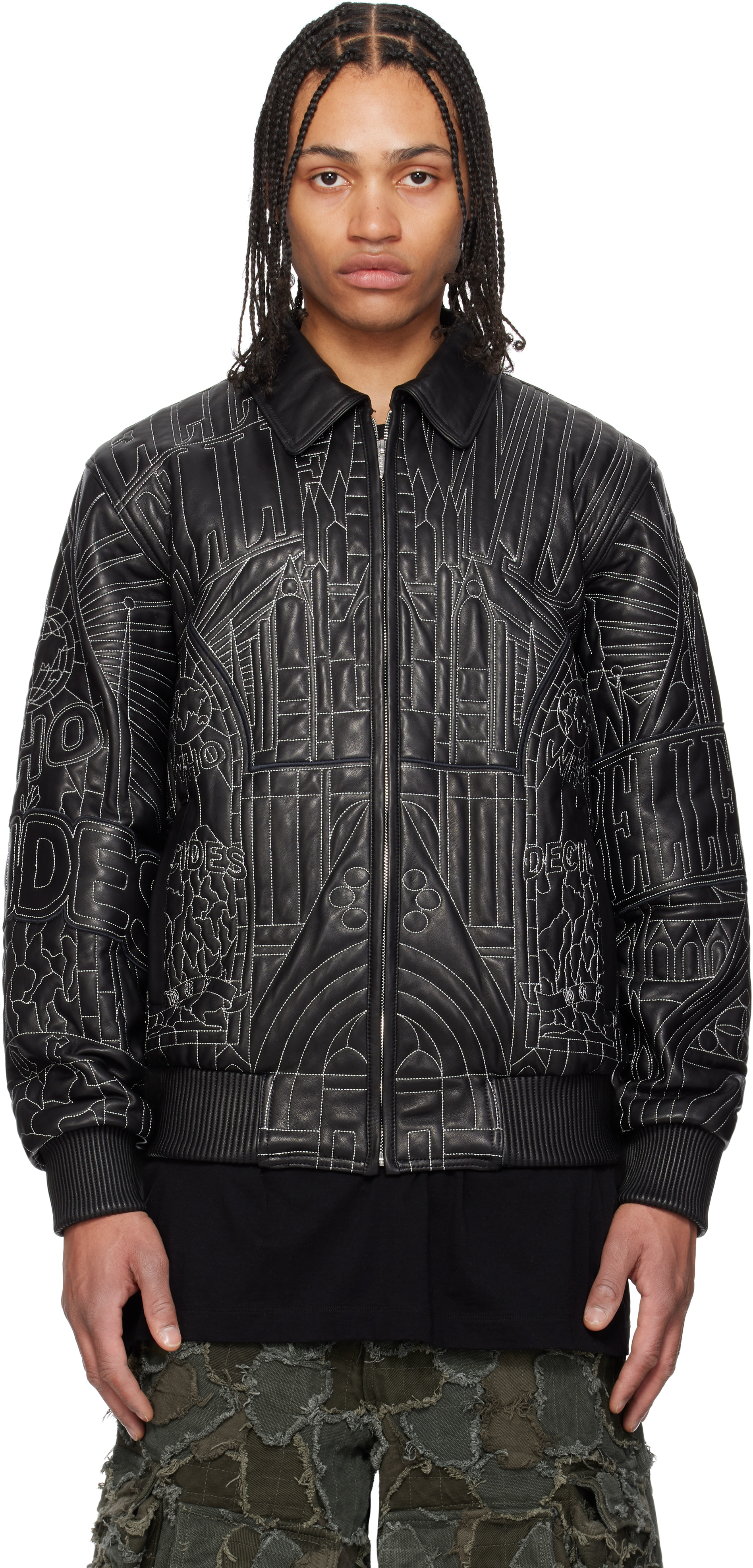 Pelle Pelle 限定版 ブラックレザージャケット 48