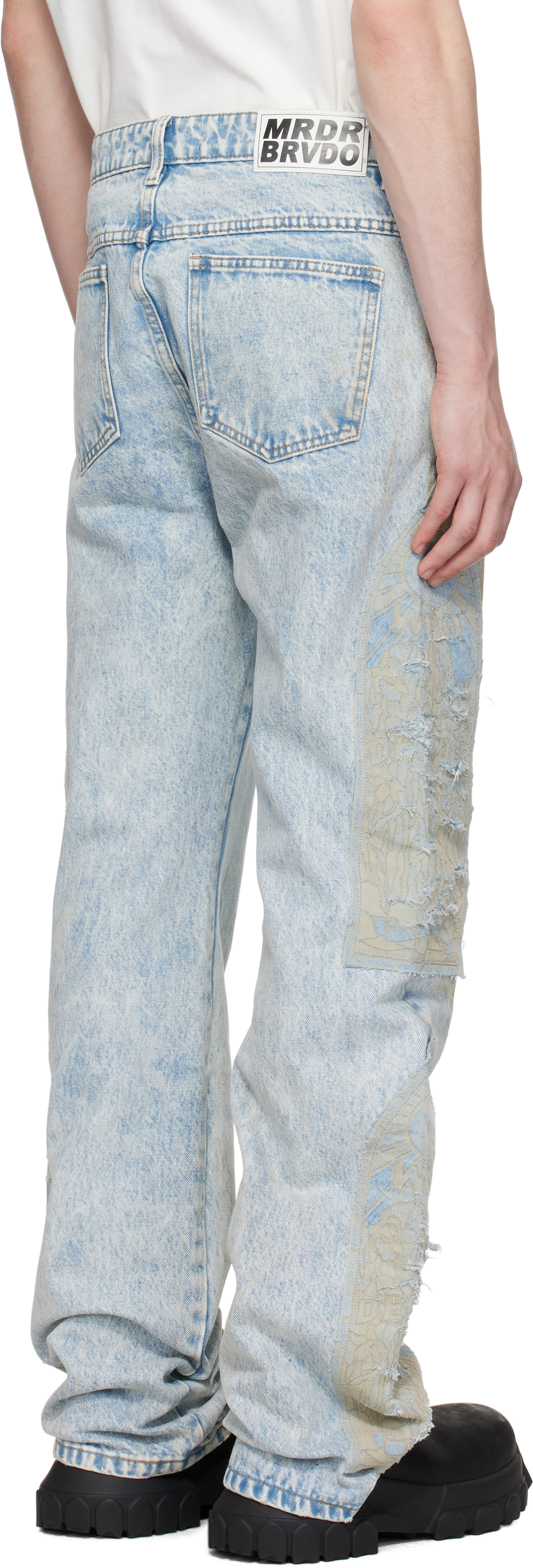 Who Decides War Blue Mechanic Signature Jeans In Denim