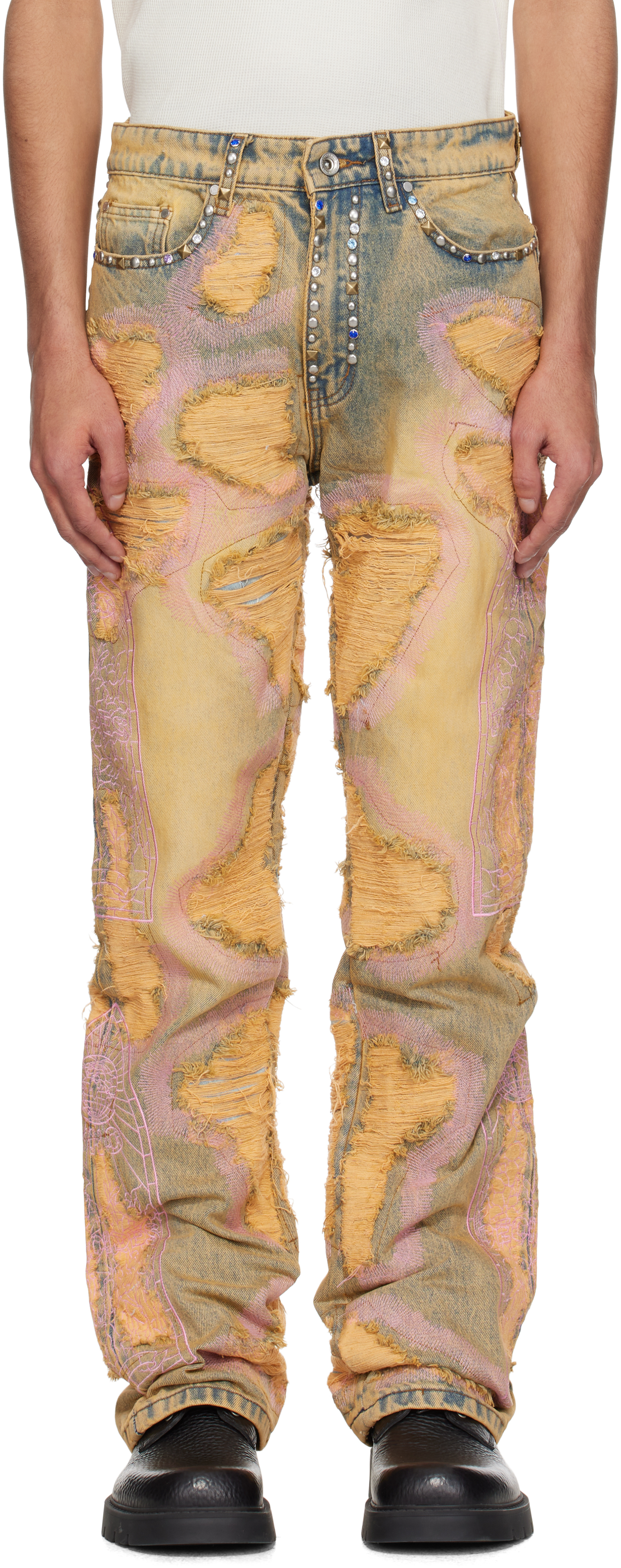 Who Decides War jeans for Men | SSENSE