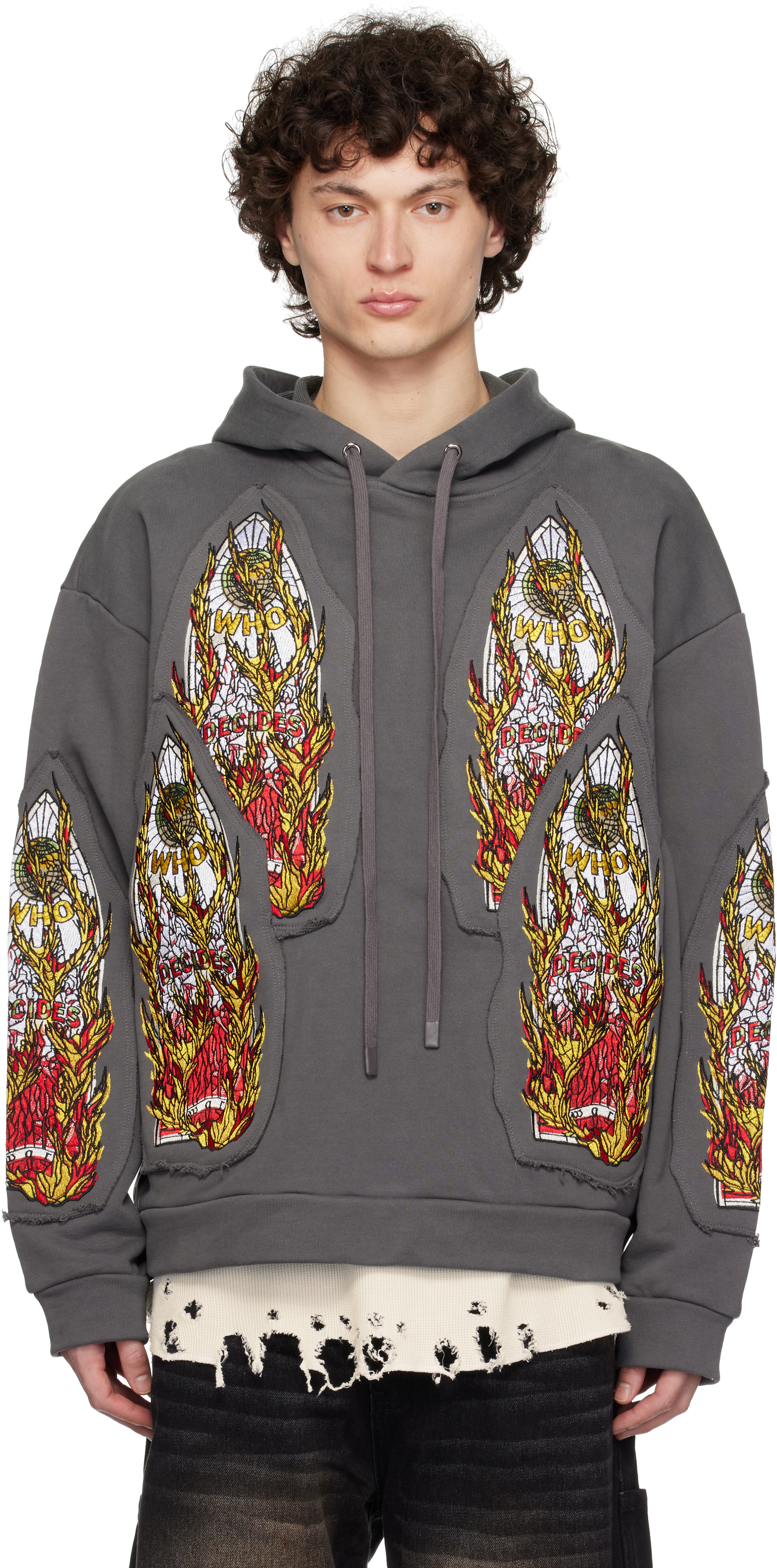 【関税込み】Who Decides War ネイビー WDW Scripture フーディ New Arrivals – WHO DECIDES WAR