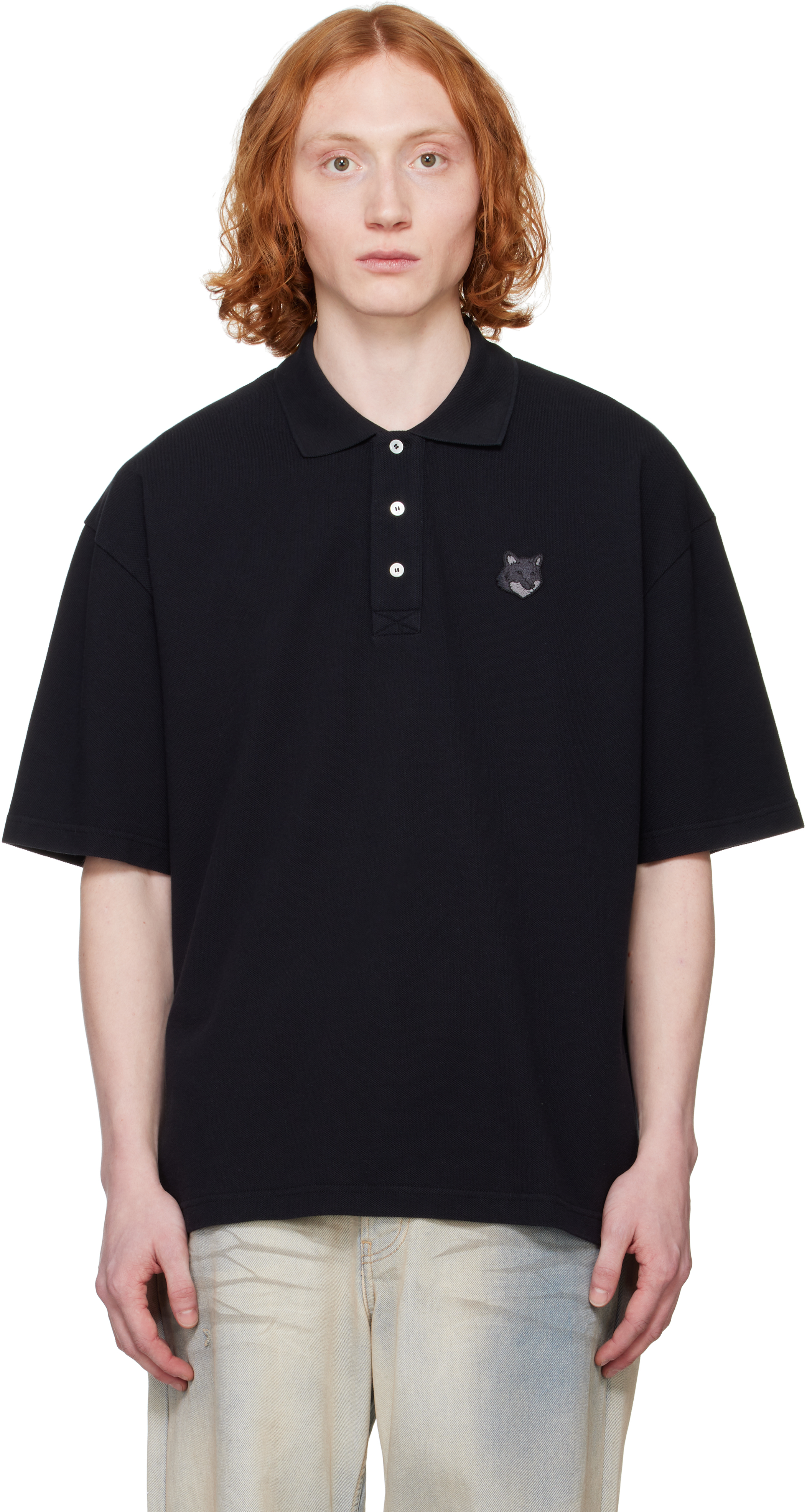 Maison Kitsuné polos for Men | SSENSE Canada