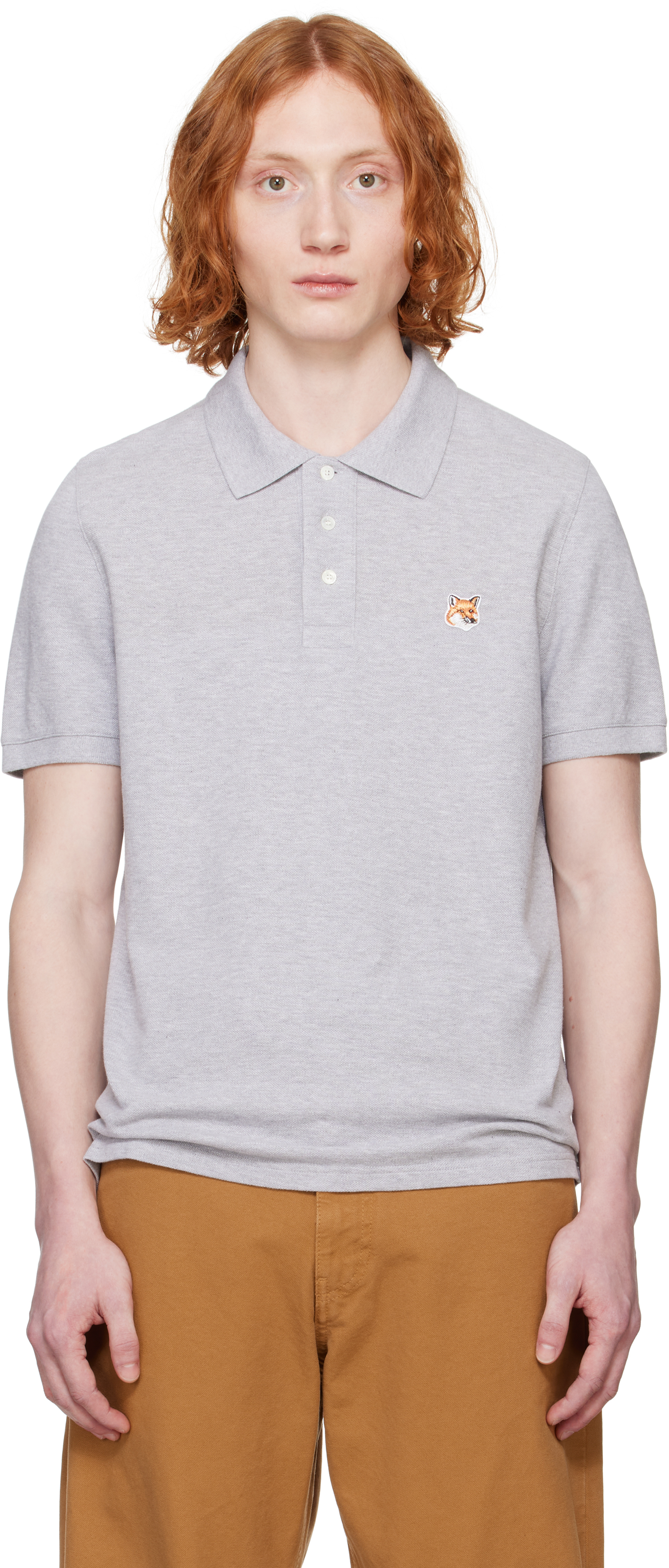 Maison Kitsuné polos for Men | SSENSE