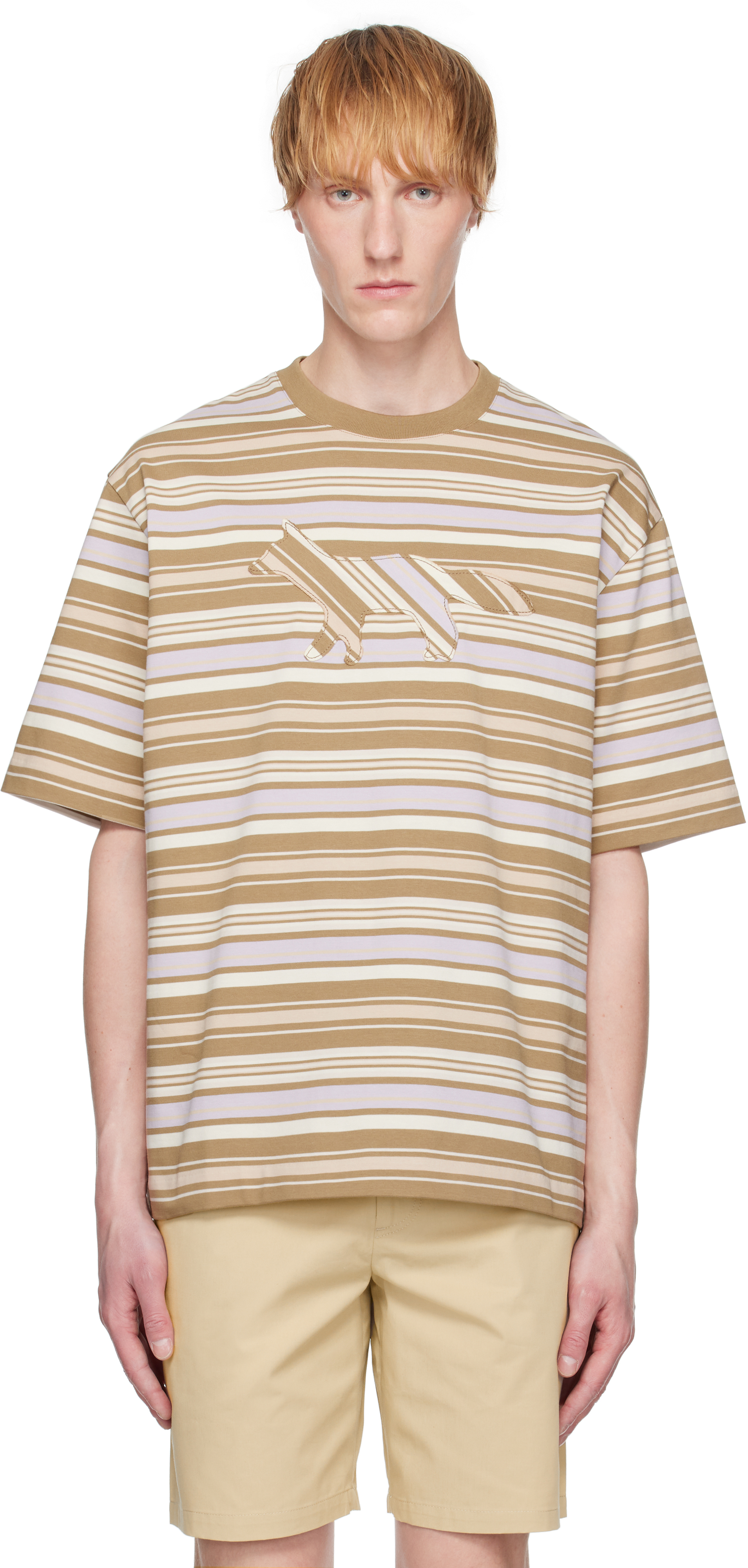 Maison Kitsuné Crafted Profile Fox T-shirt