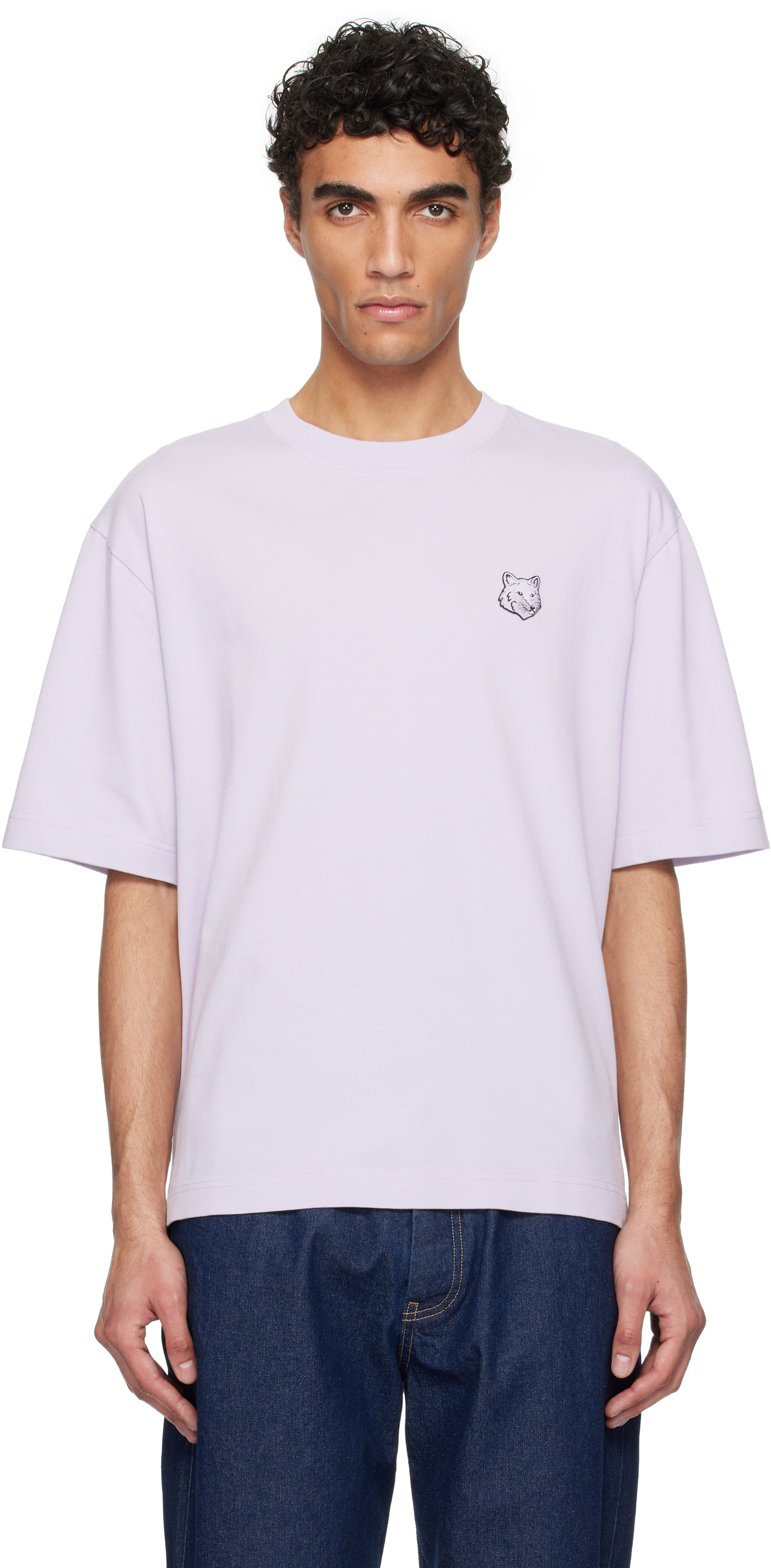 MAISON KITSUNE HANDWRITING COMFORT TEE-SHIRT | Maison Kitsuné