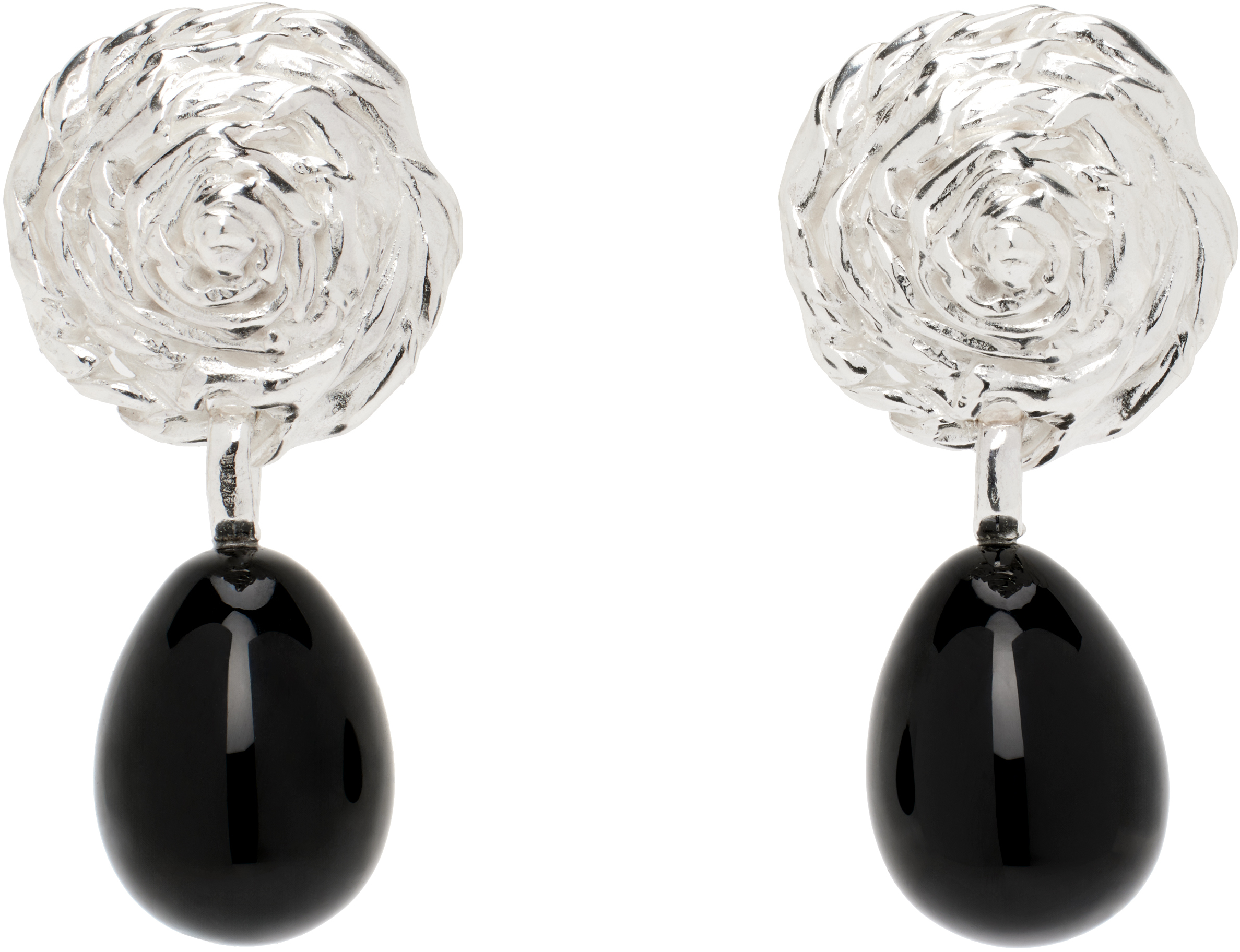 【関税込み】corali シルバー Breton ピアス Silver Breton Earrings by corali on Sale