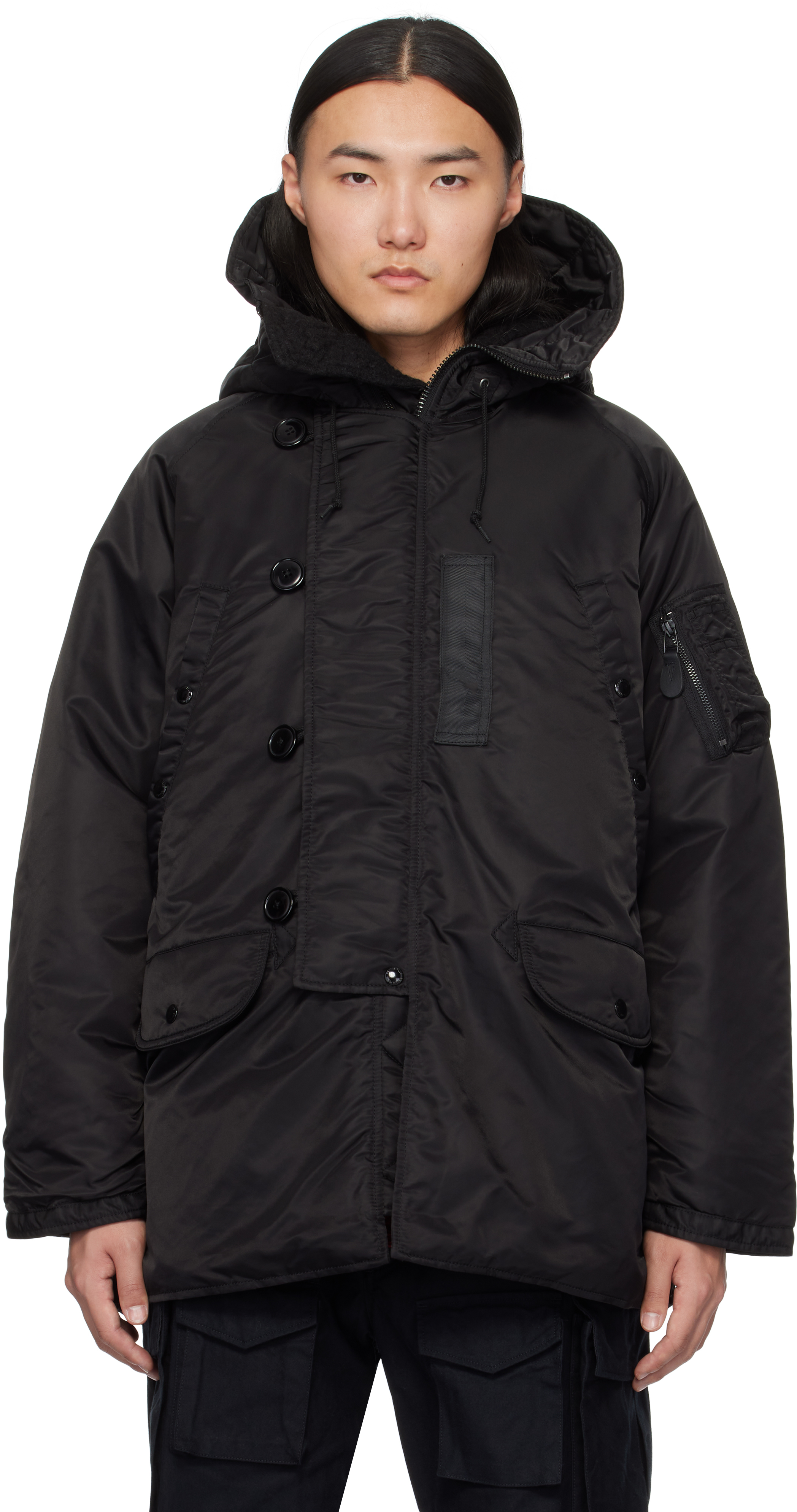 Green MIL Type N-3B Down Jacket