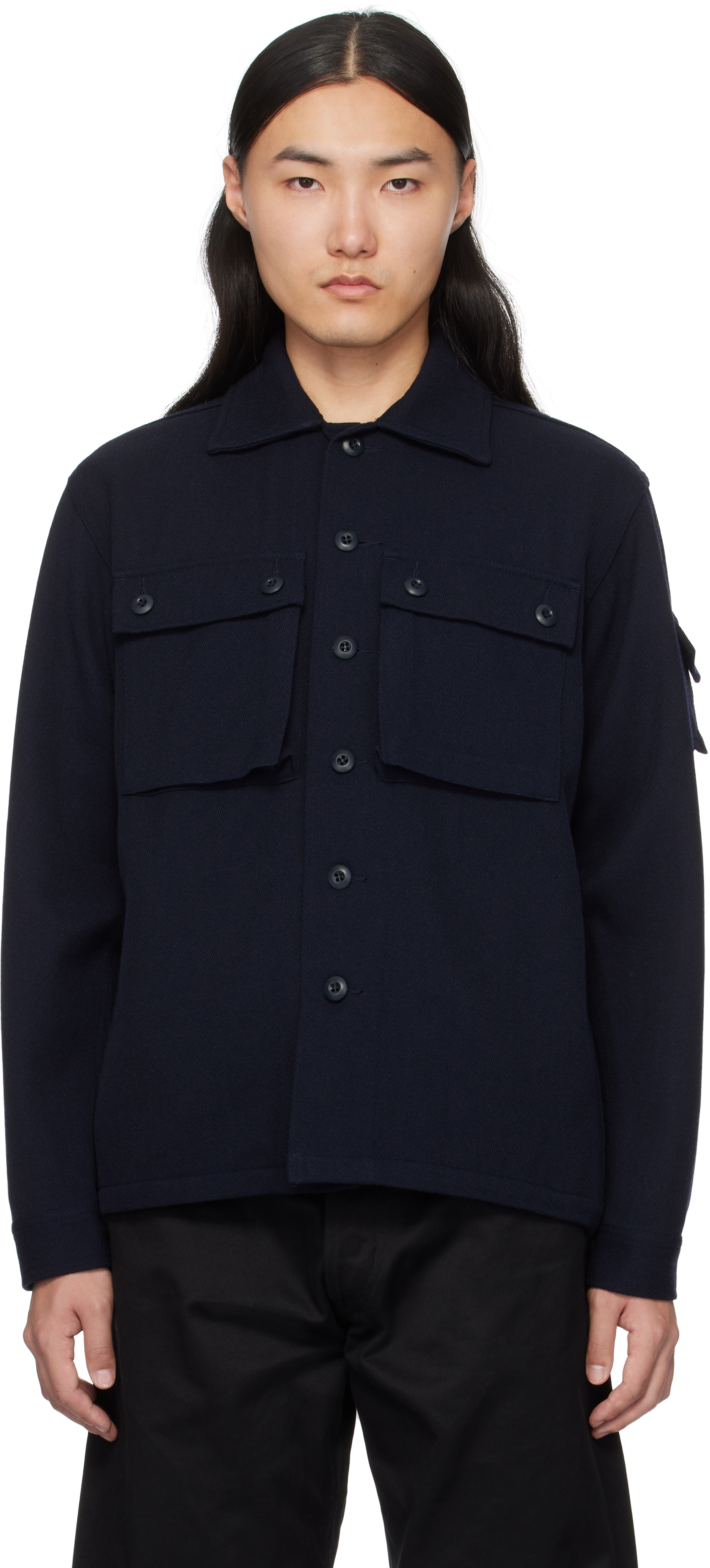 Navy MIL SHT-JAC Wool Kersey Jacket