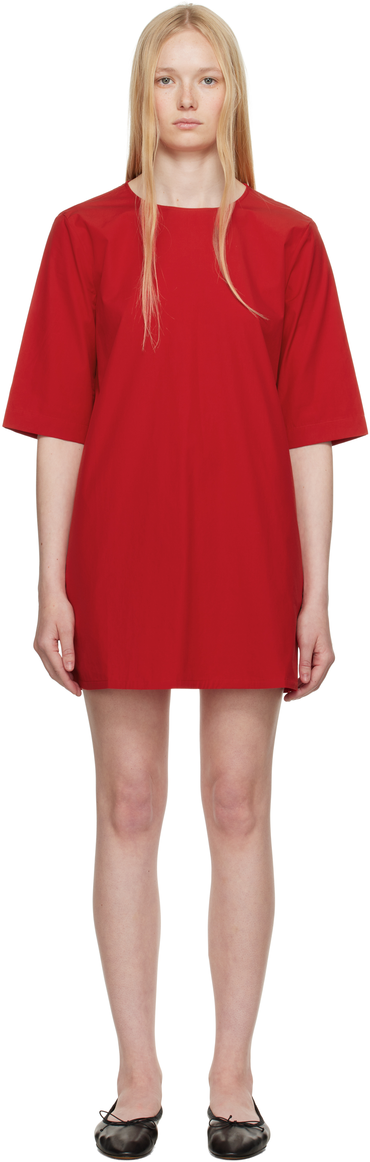 【関税込み】Maria McManus レッド Cocoon Tシャツワンピース Maria McManusのレッド Cocoon Tシャツワンピースがセール中