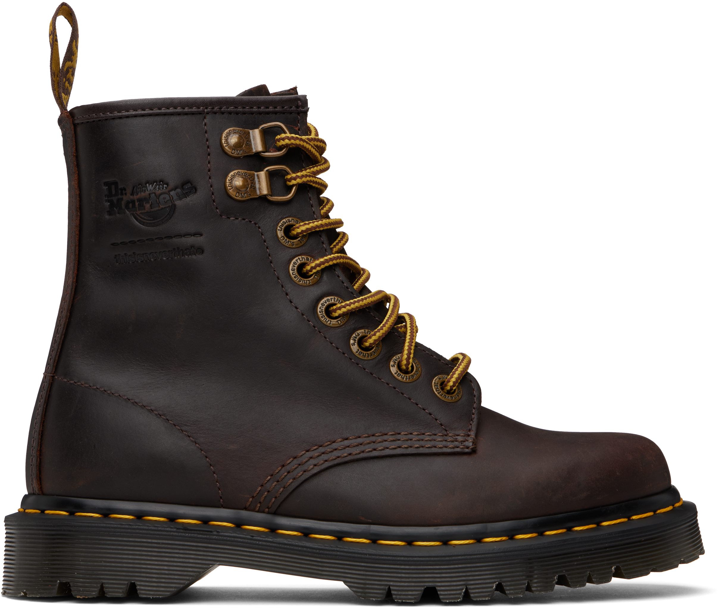 Brown thisisneverthat Edition 1460 Tint Boots