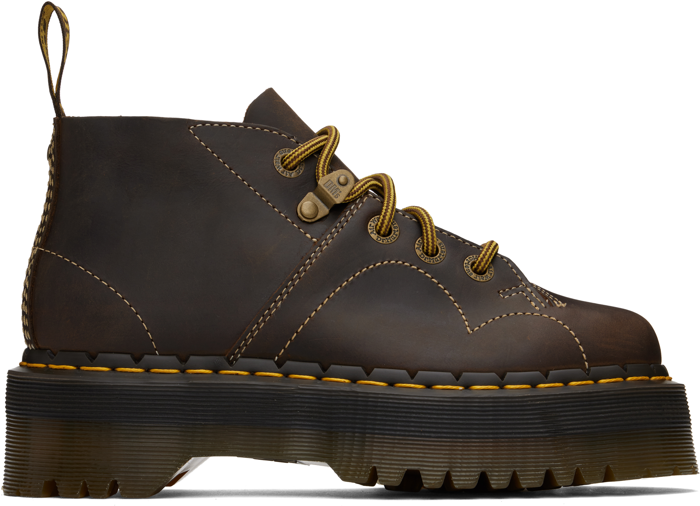 Brown Church Arc Platform Monkey Boots