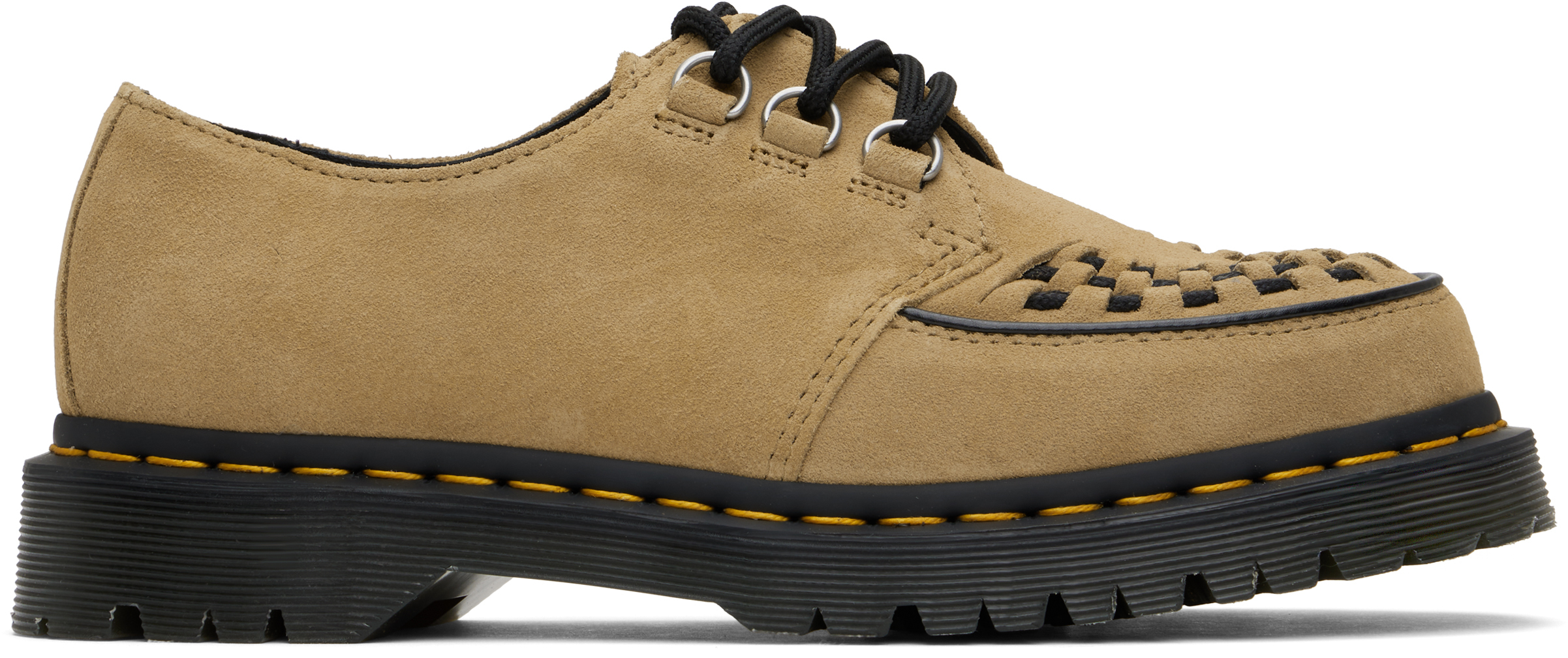 Tan Ramsey Savannah Suede Derbys by Martens on Sale