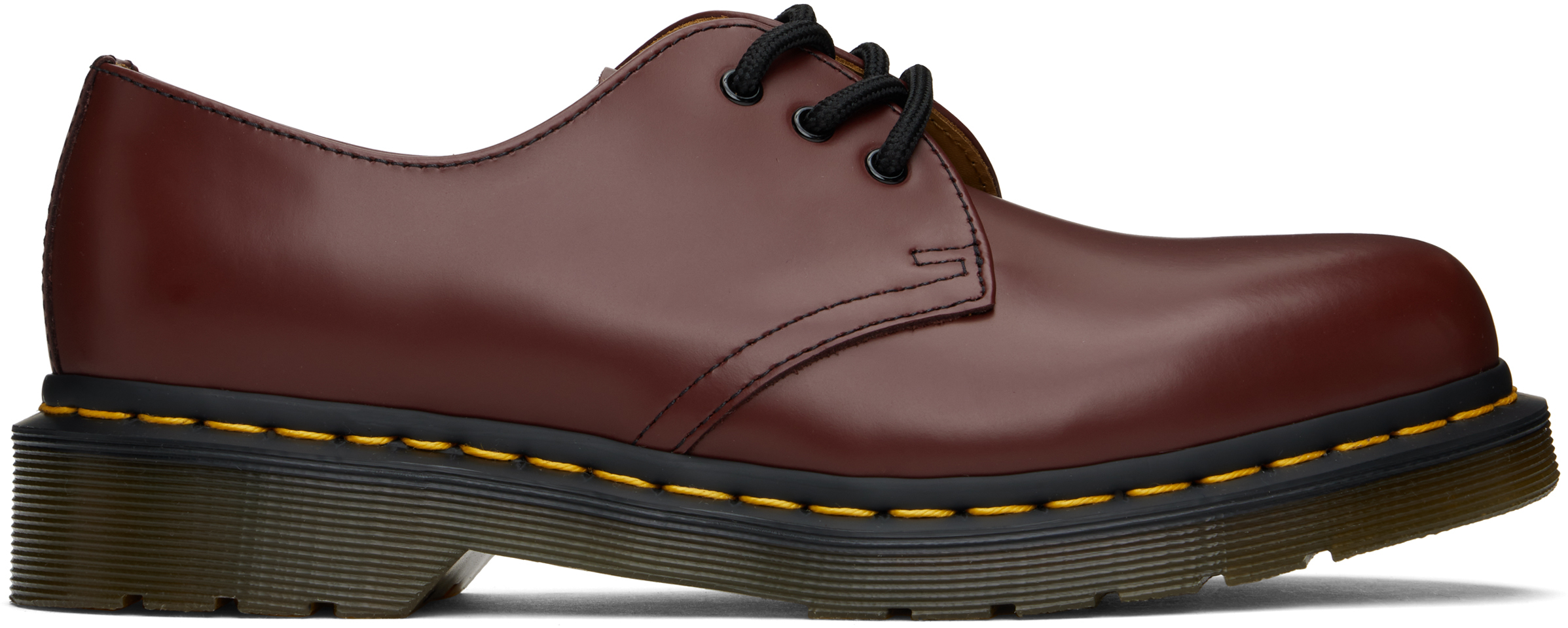Burgundy 1461 Smooth Leather Derbys