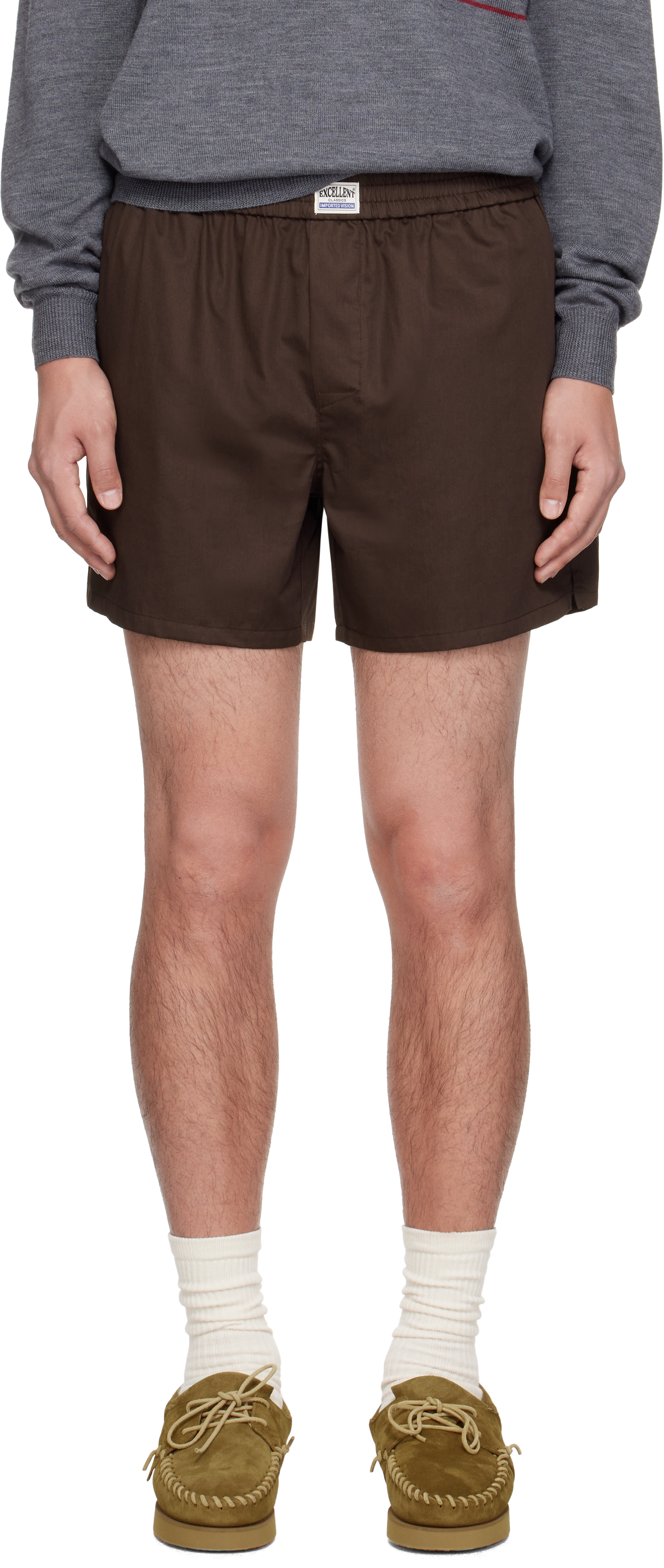 Brown Boxer Shorts