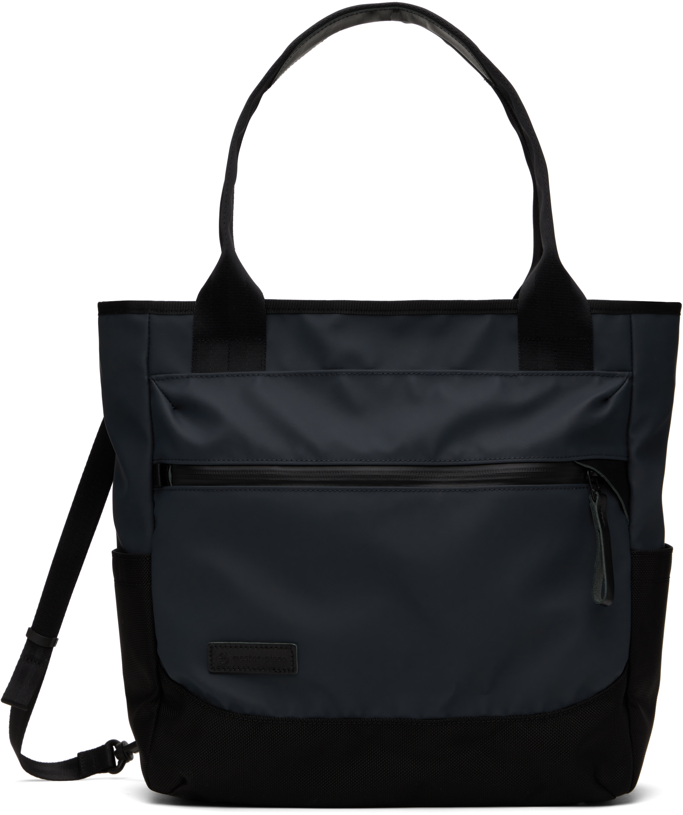 Black Slick Tote