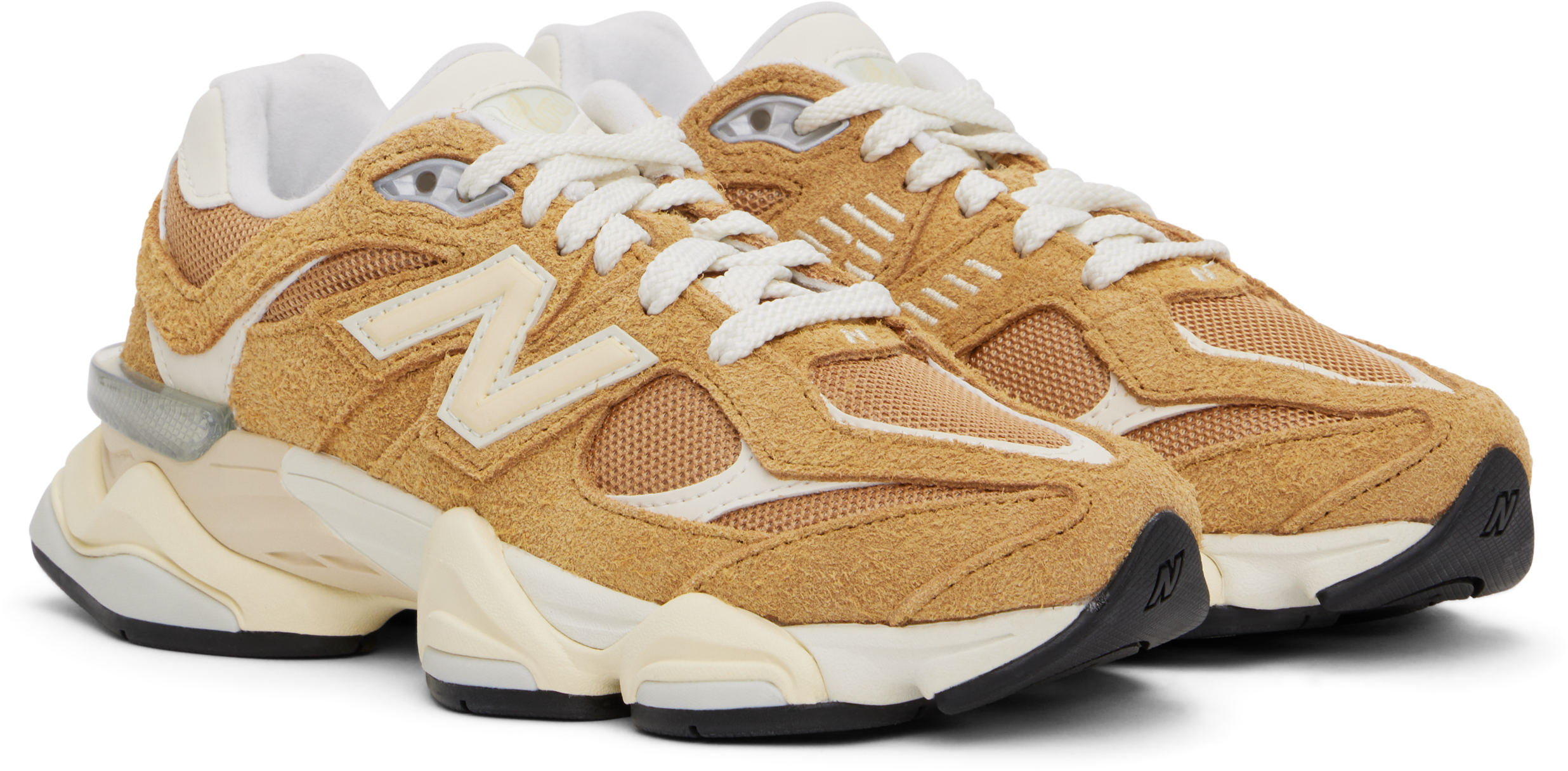 New Balance Tan 9060 Sneakers In Great Plains/calcium