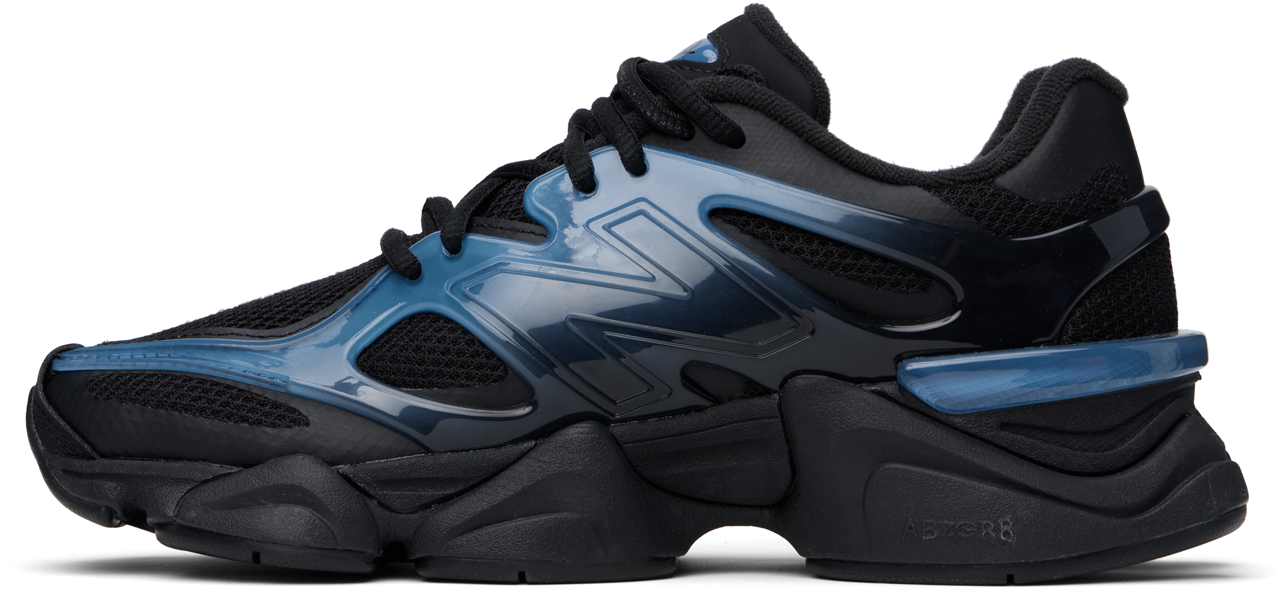 New Balance Black & Navy 9060 X Sneakers