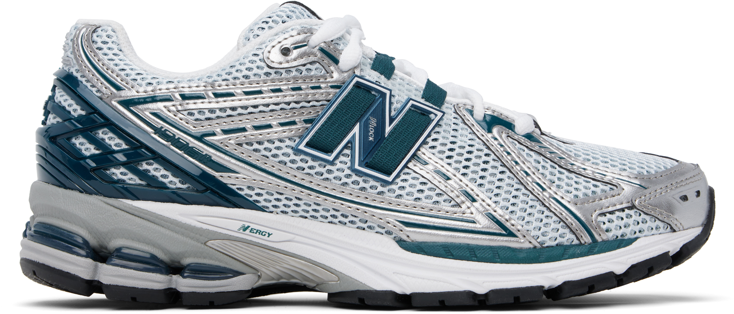 New Balance Green & Silver 1906r Sneakers