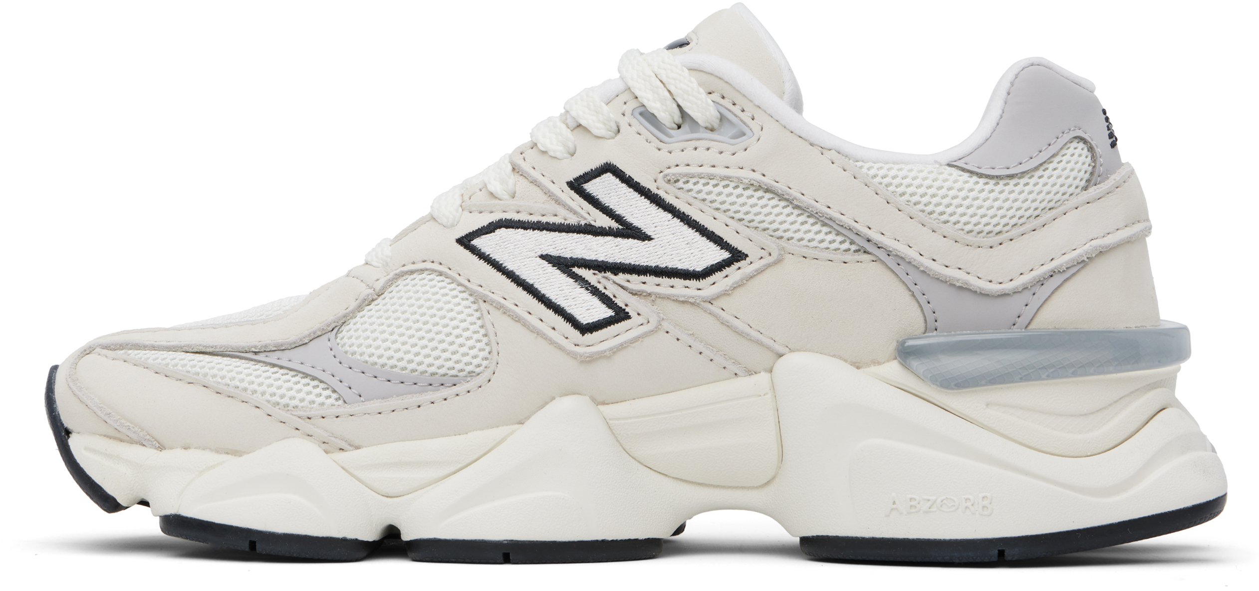 New Balance Off-white & Gray 9060 Sneakers