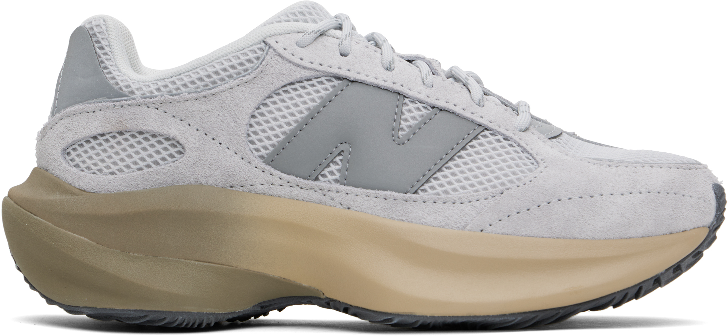 New Balance Gray Wrpd Sneakers In Raincloud