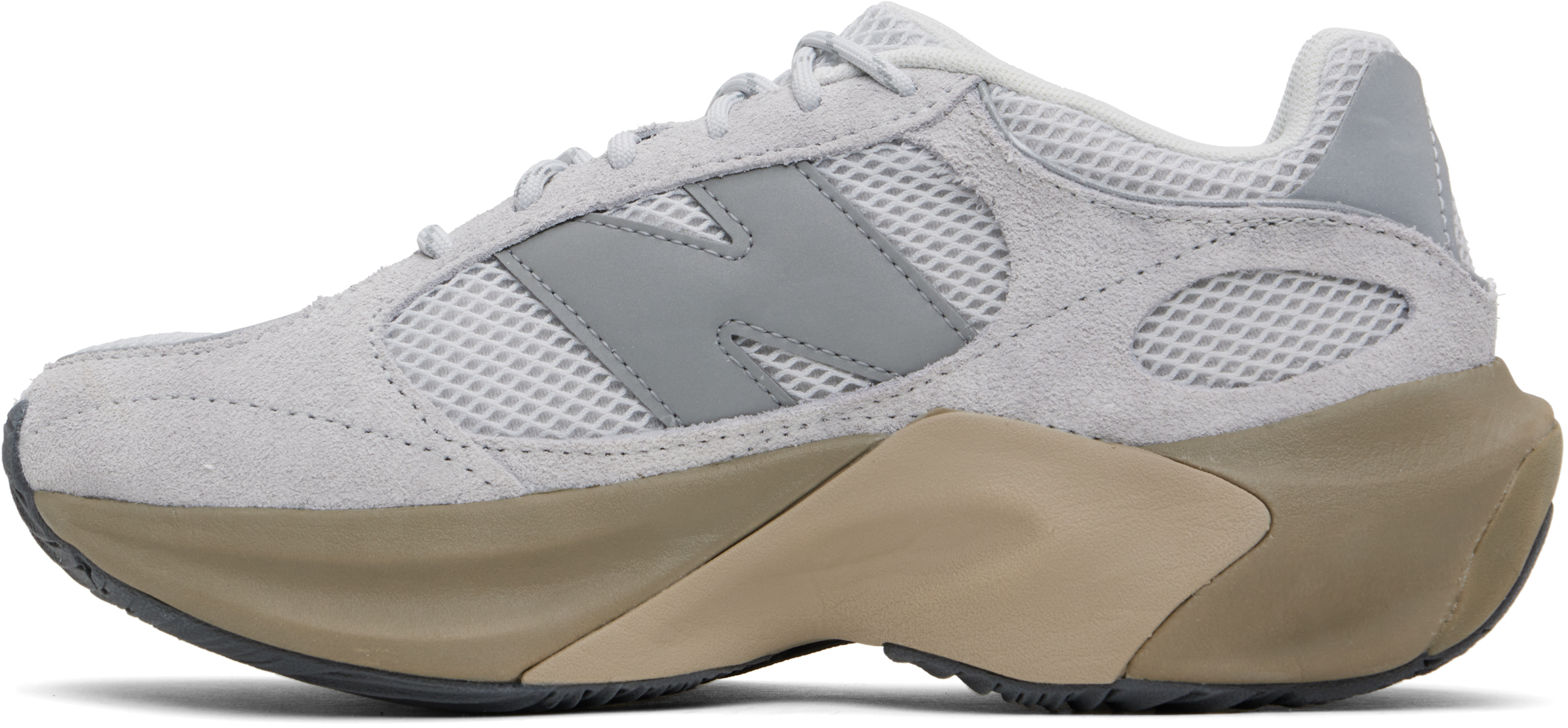 New Balance Gray Wrpd Sneakers In Raincloud