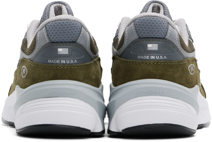 New Balance Made In Usa 990v6 Sneakers In Olive