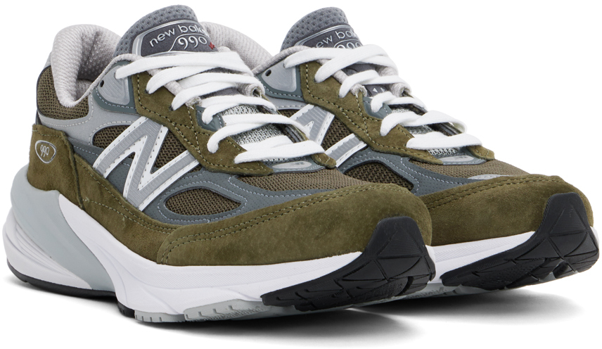New Balance Made In Usa 990v6 Sneakers In Olive
