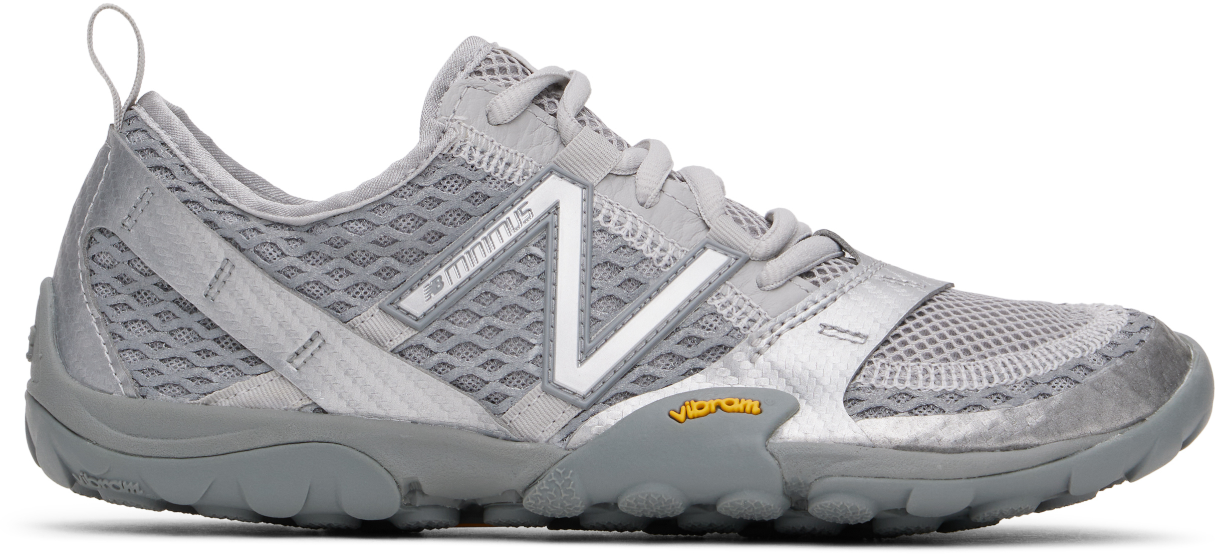 Shop New Balance Gray Inline Minimus Mt10 Sneakers In Slate Grey