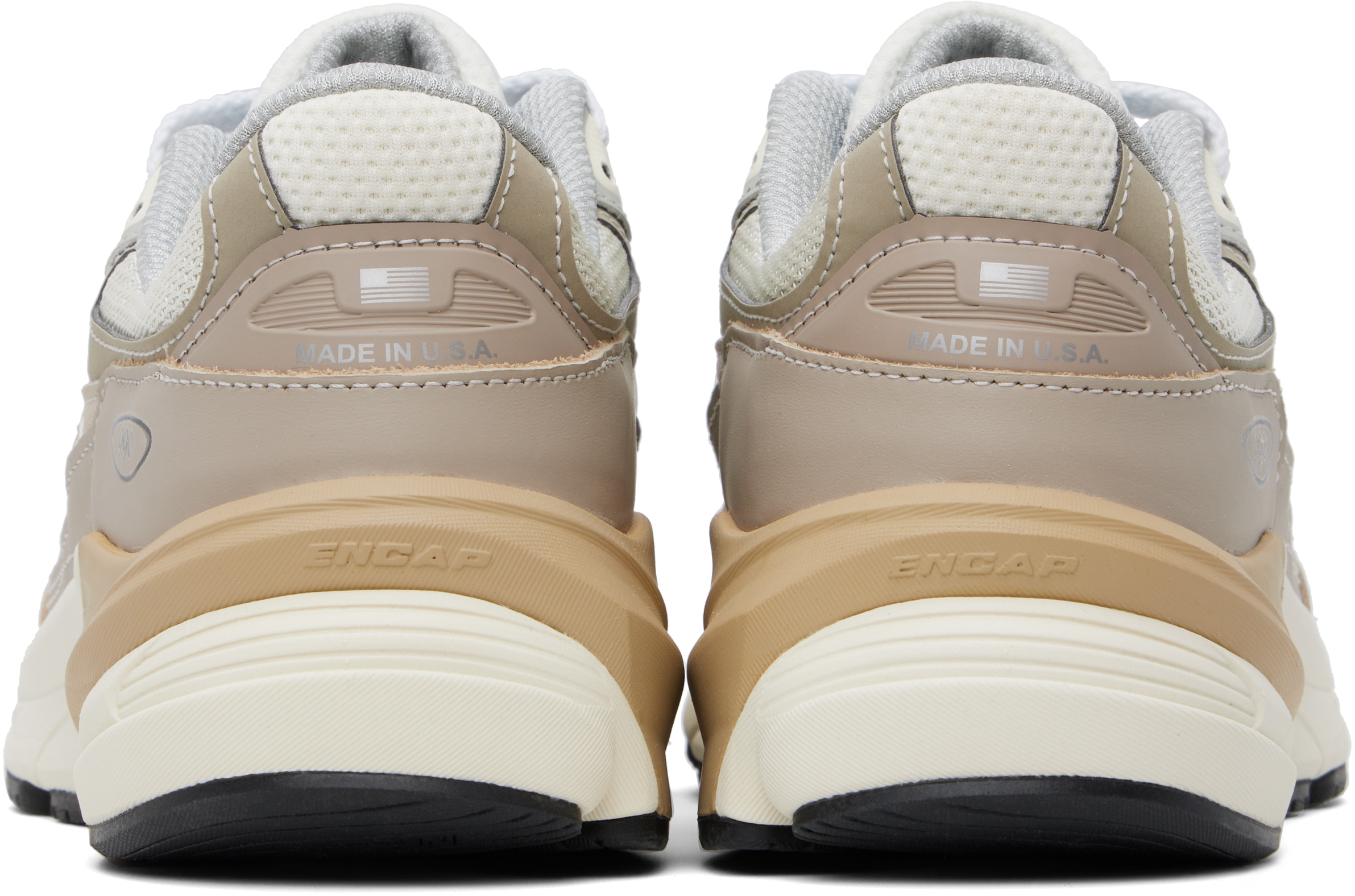 New Balance Unisex Made In Usa 990v6 In Beige/grau, Wildleder/mesh, Grösse 46.5 In Neutral