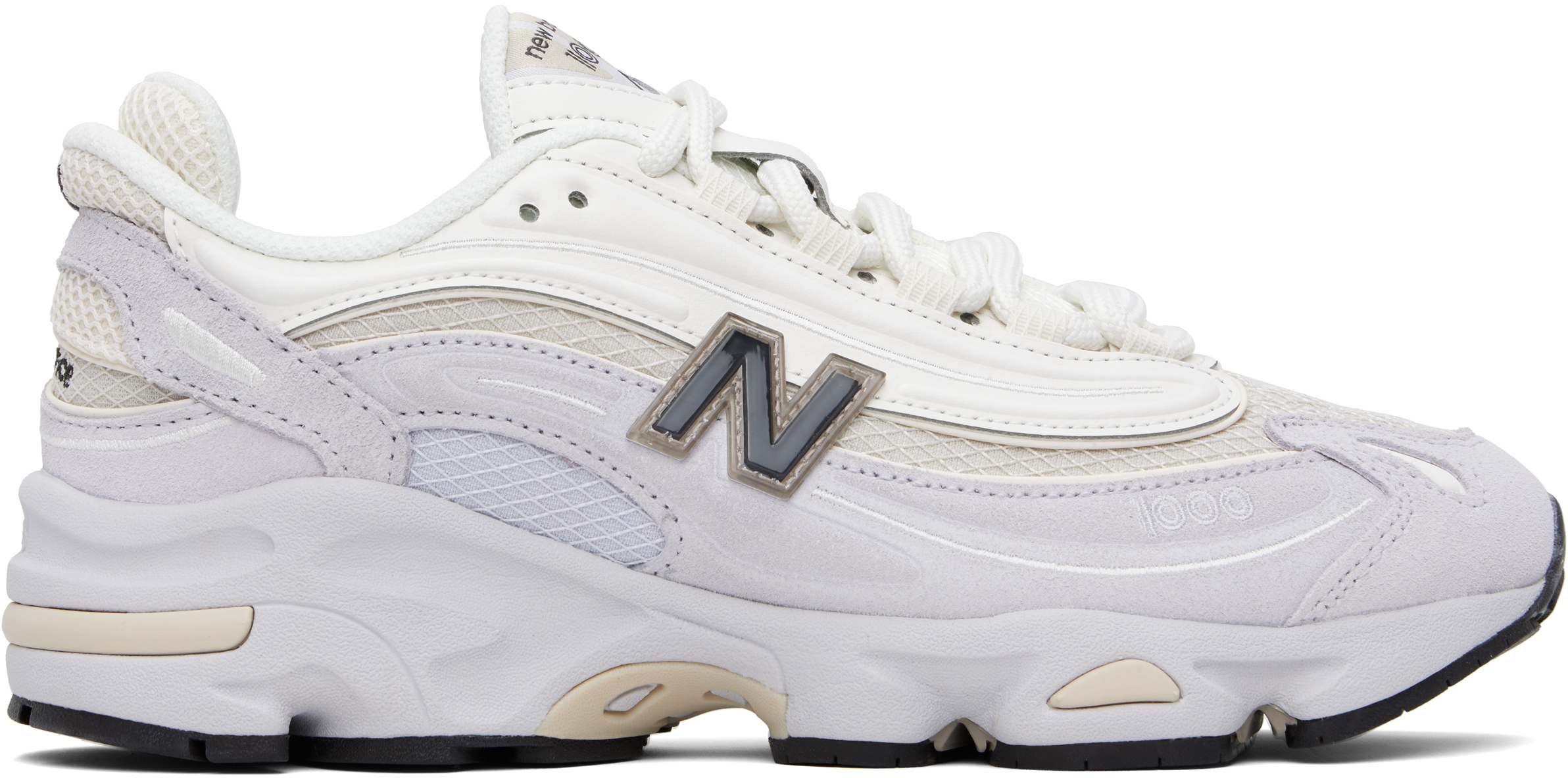 【関税込み】New Balance オフホワイト＆グレー 1000 スニーカー New Balance: オフホワイト＆グレー 1000 スニーカー | SSENSE 日本